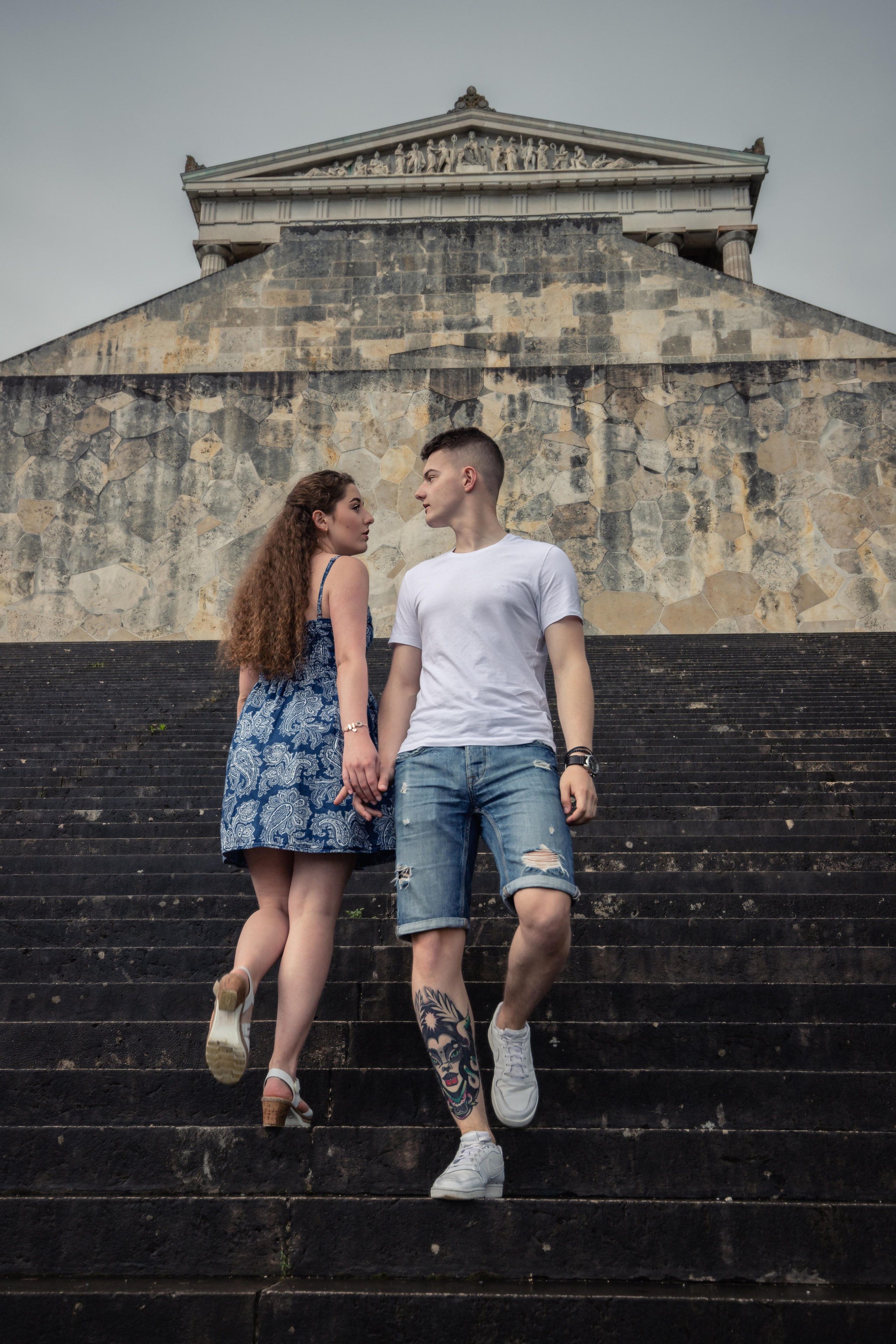 Paar Fotoshooting - Summer Walk
