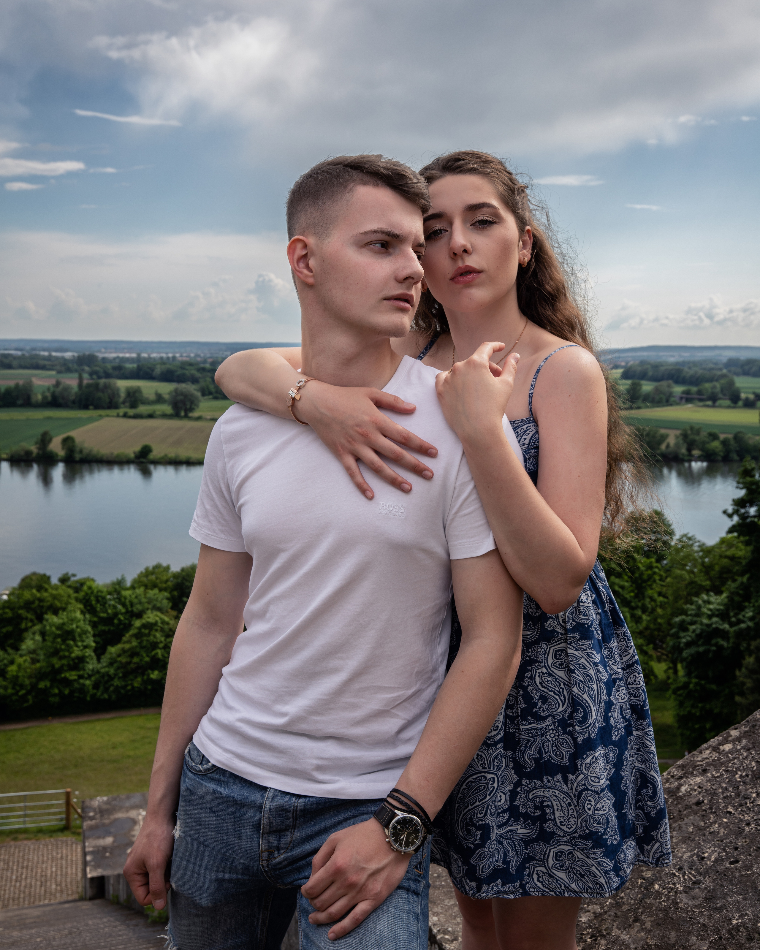 Paar Fotoshooting - Summer Walk
