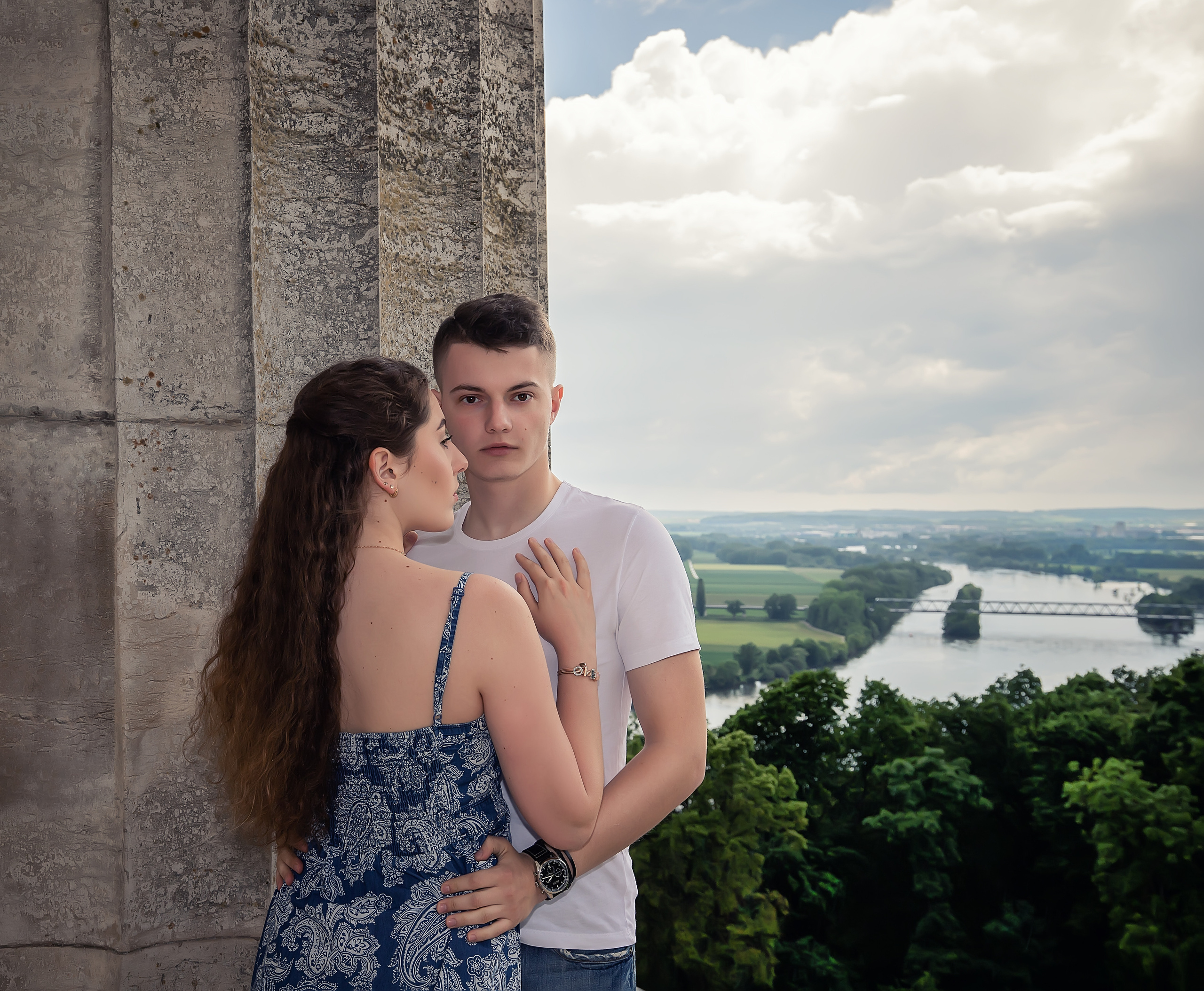 Paar Fotoshooting - Summer Walk