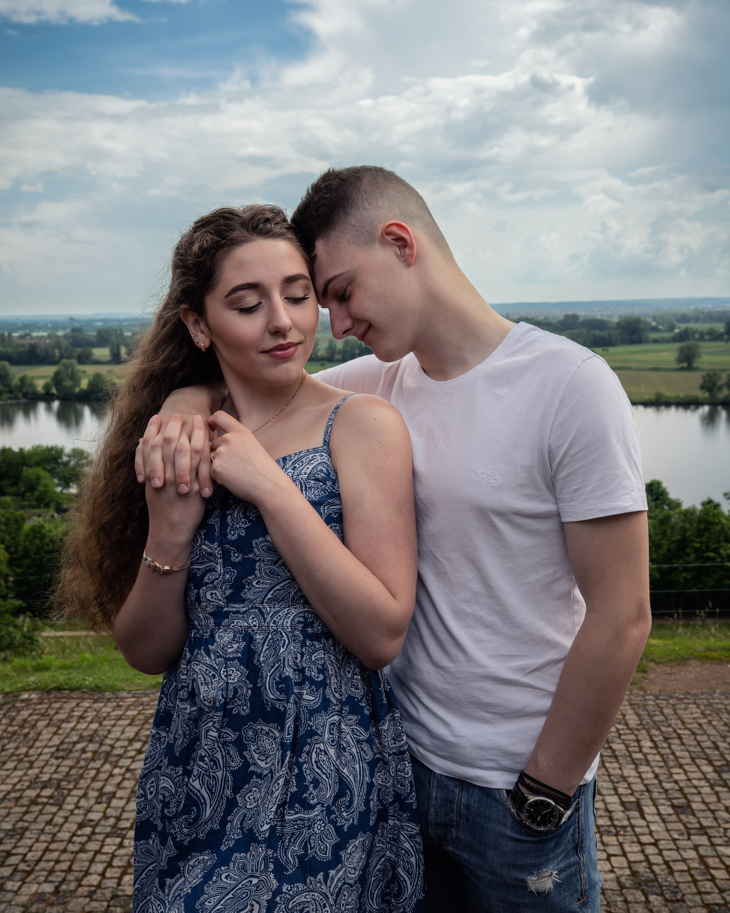 Paar Fotoshooting - Summer Walk