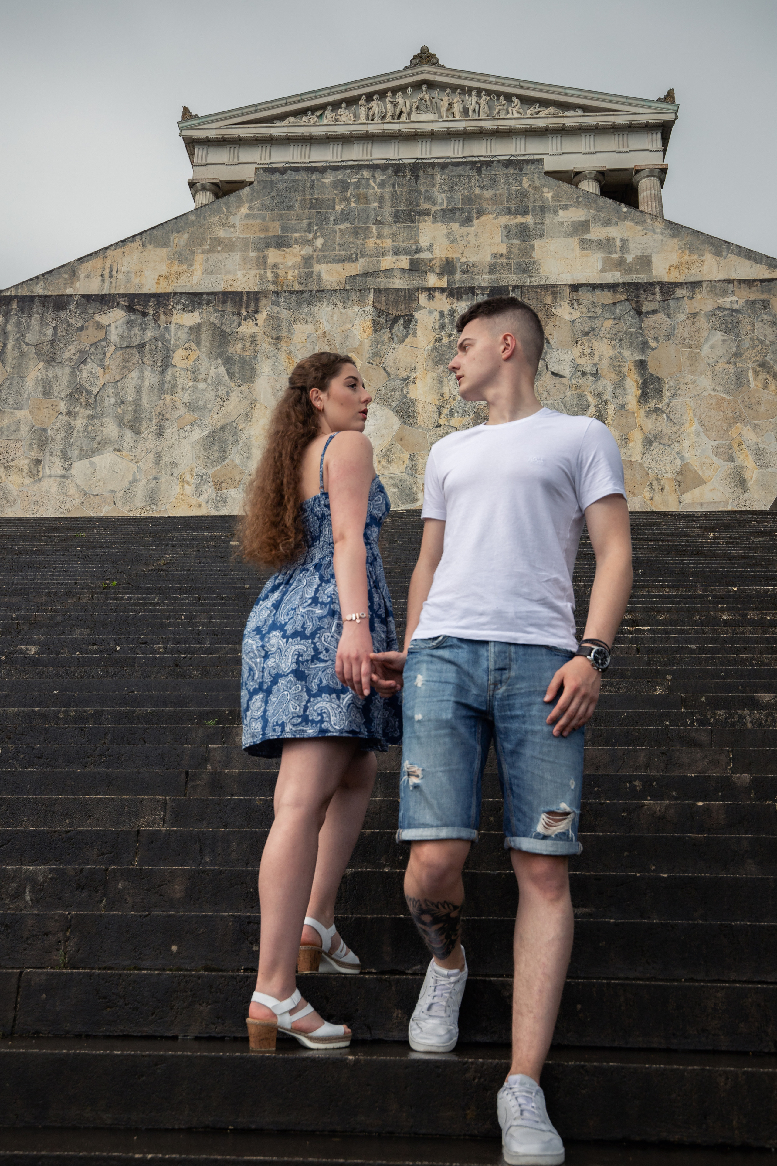 Paar Fotoshooting - Summer Walk
