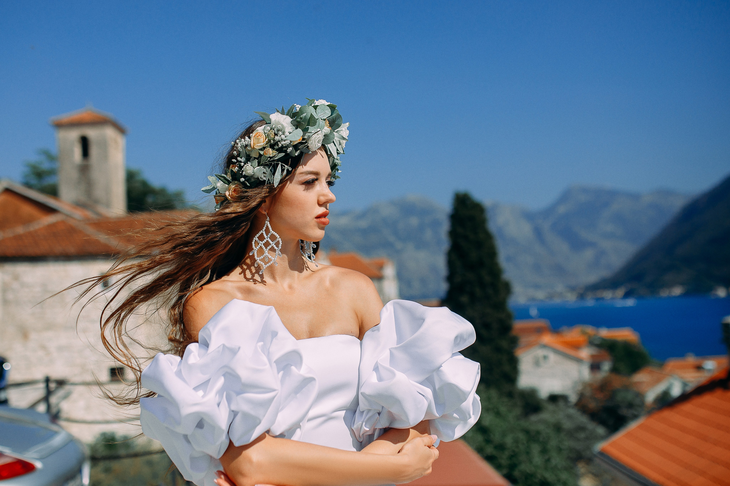 Wedding makeup artist hairdresser in Montenegro. Makeup artist and hairdresser in Montenegro Nadia Lia