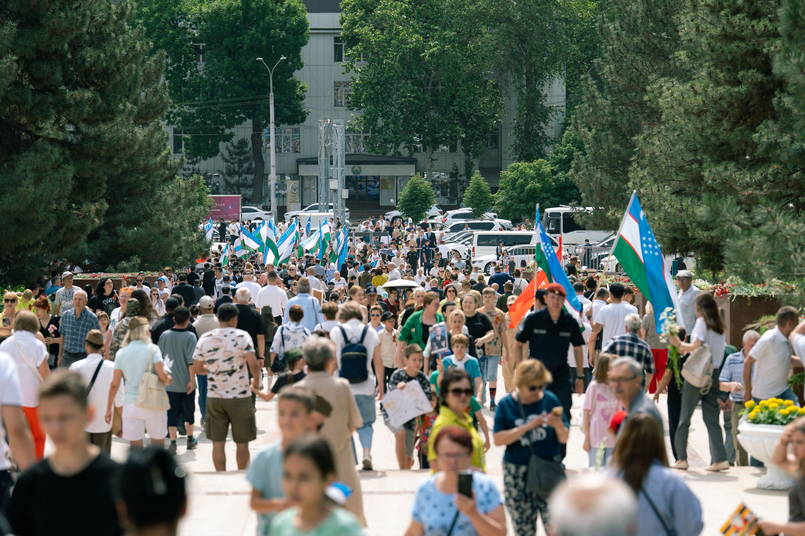Как отпраздновали 9 мая в Ташкенте. Георгий Намазов | Фотограф в Ташкенте