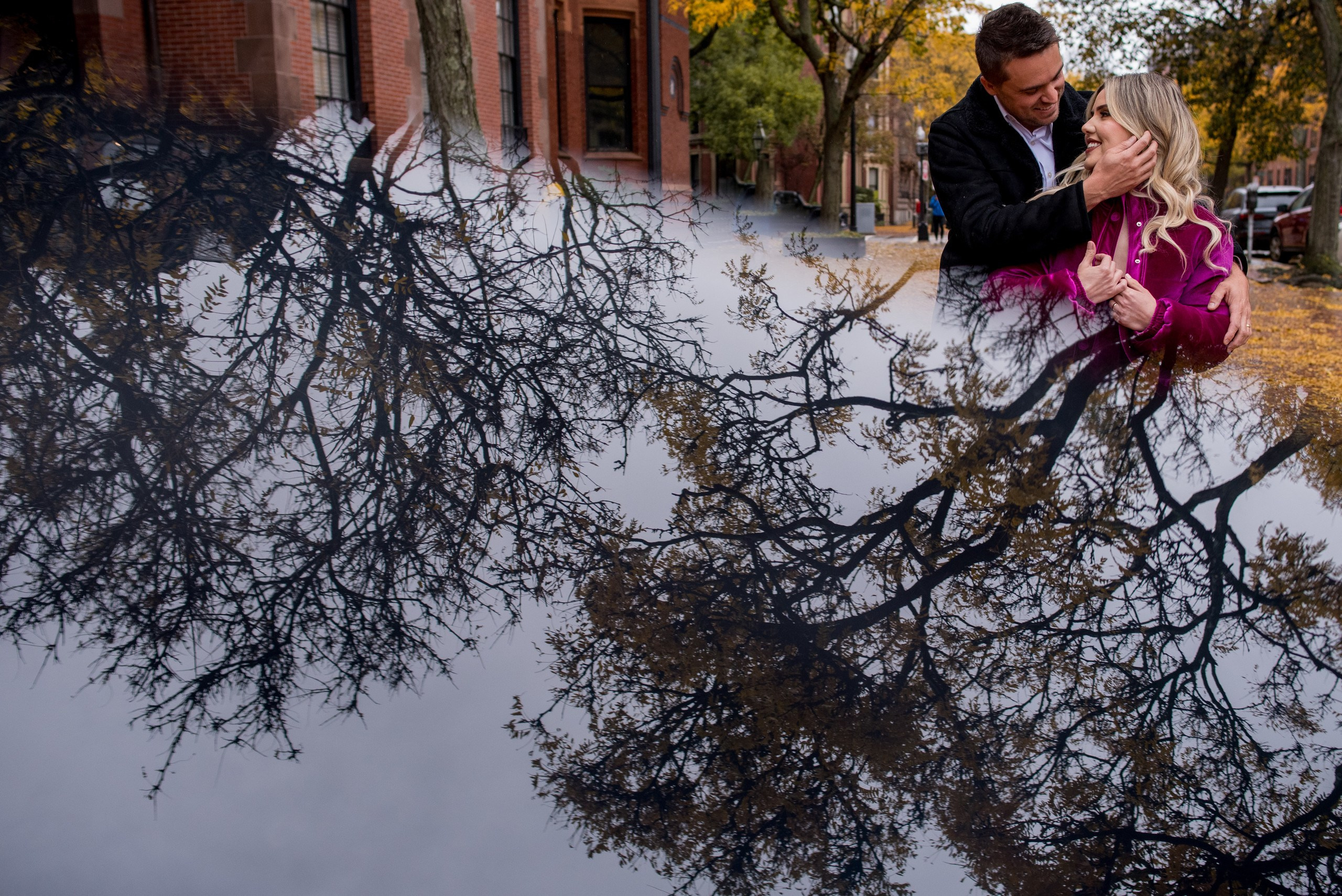 Capturing Fall Love: Shelen and Marcelo’s Romantic Photoshoot in Boston. Wedding photographer in Orlando, Boston & New York Anderson Marques