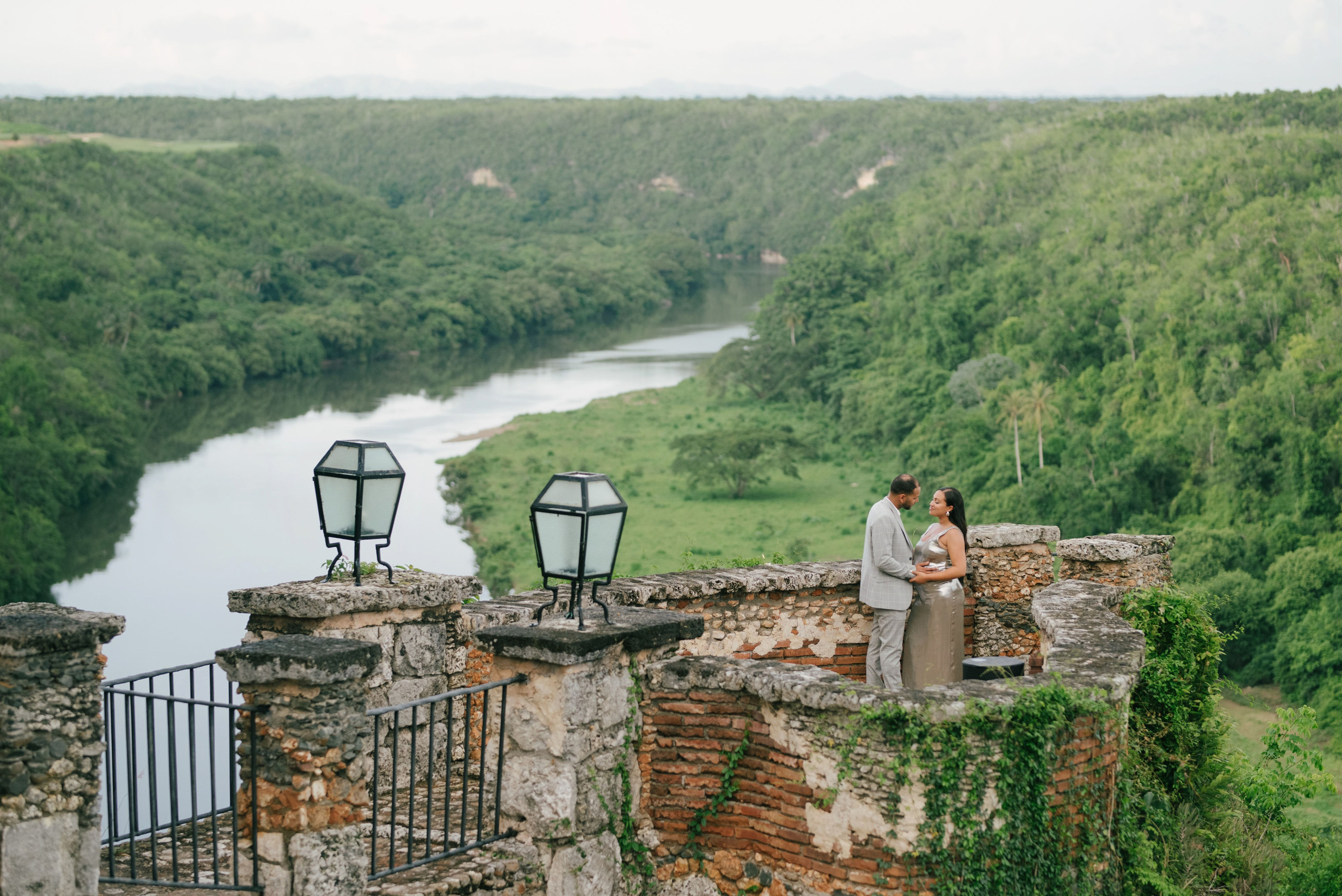 Cinthia and Jose at Altos de Chavon