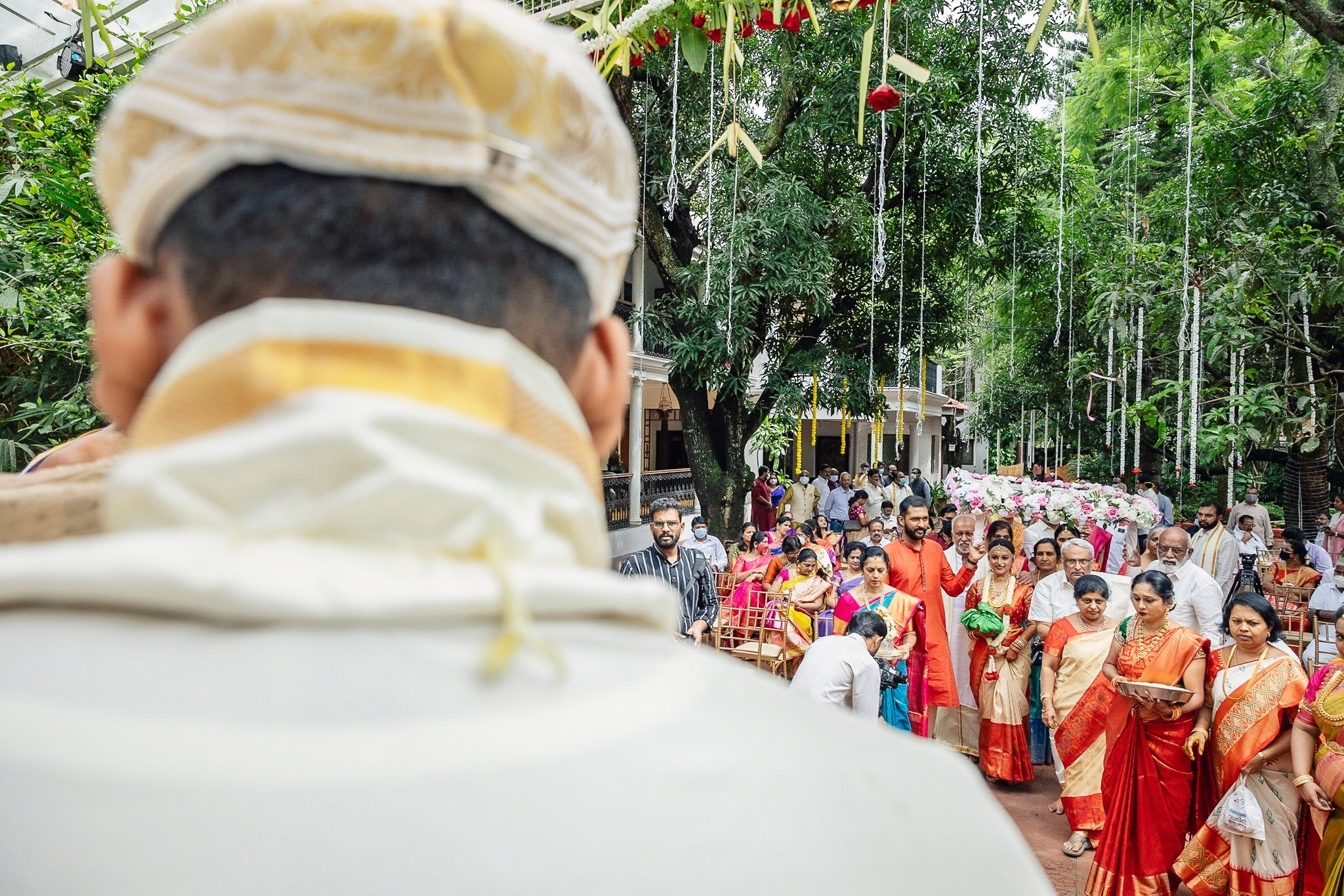 Traditional Telugu Wedding Photography Bangalore | Le Roma Gardenia