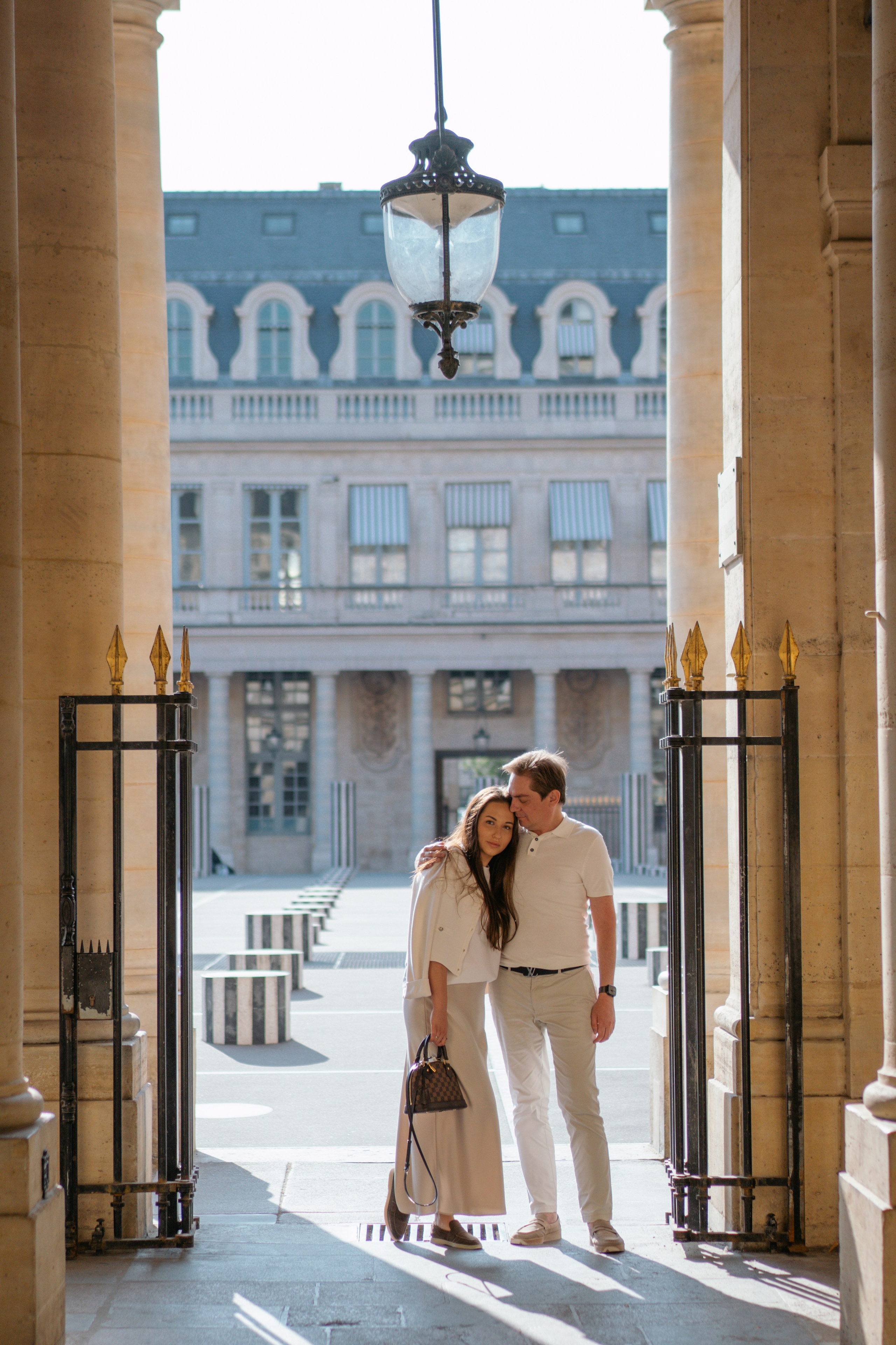 парная фотосессия в Париже, Palais Royal