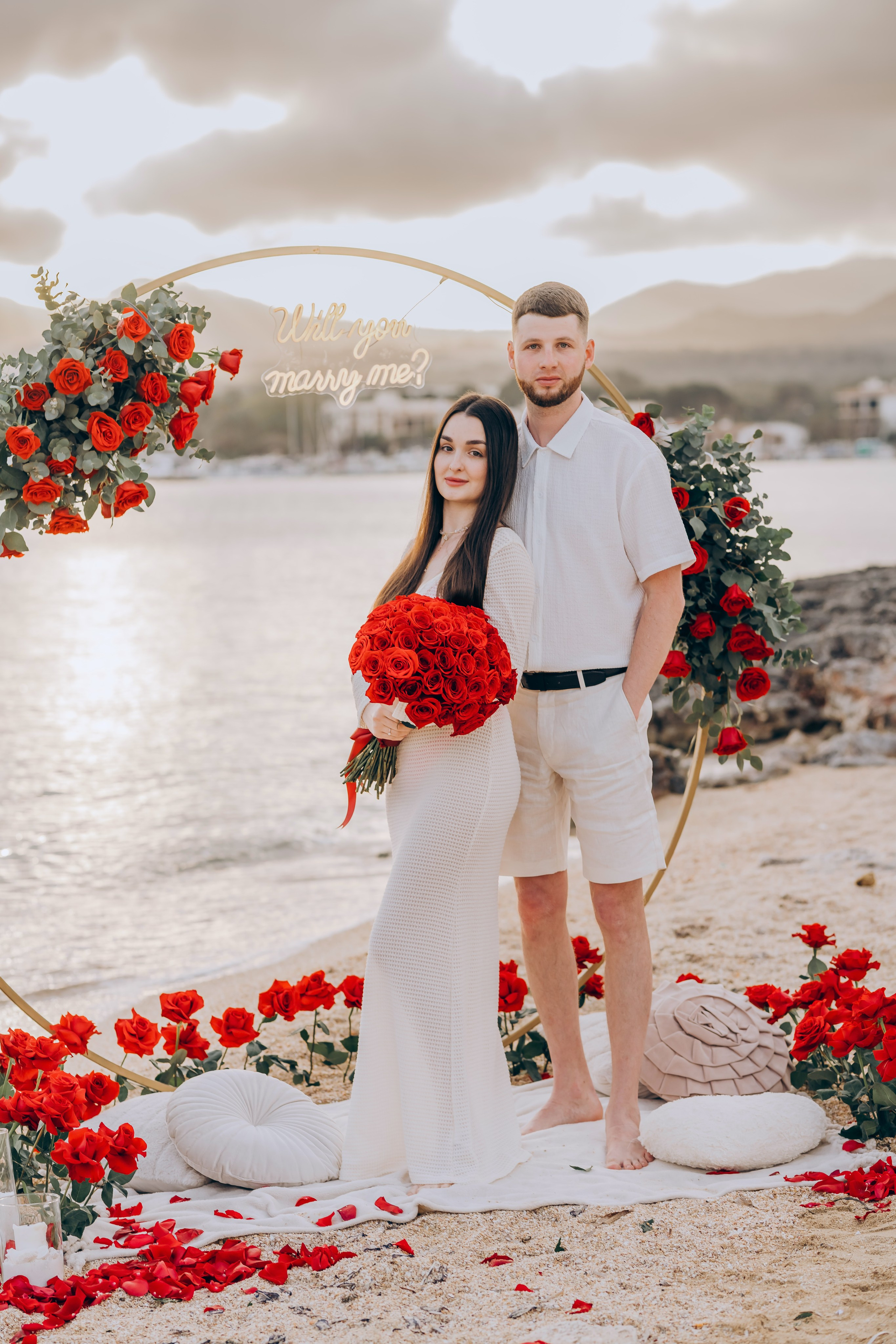 Will you merry me?. Фотограф у Пальма де Майорка