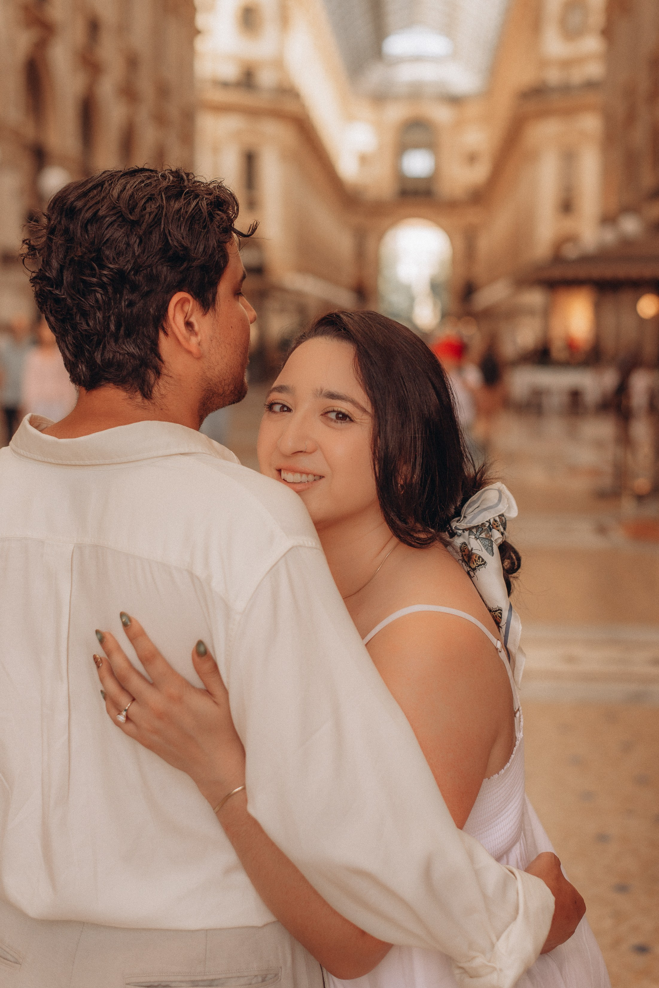 Duomo morning lovestory. Анастасия Бучинская фотограф в Милане