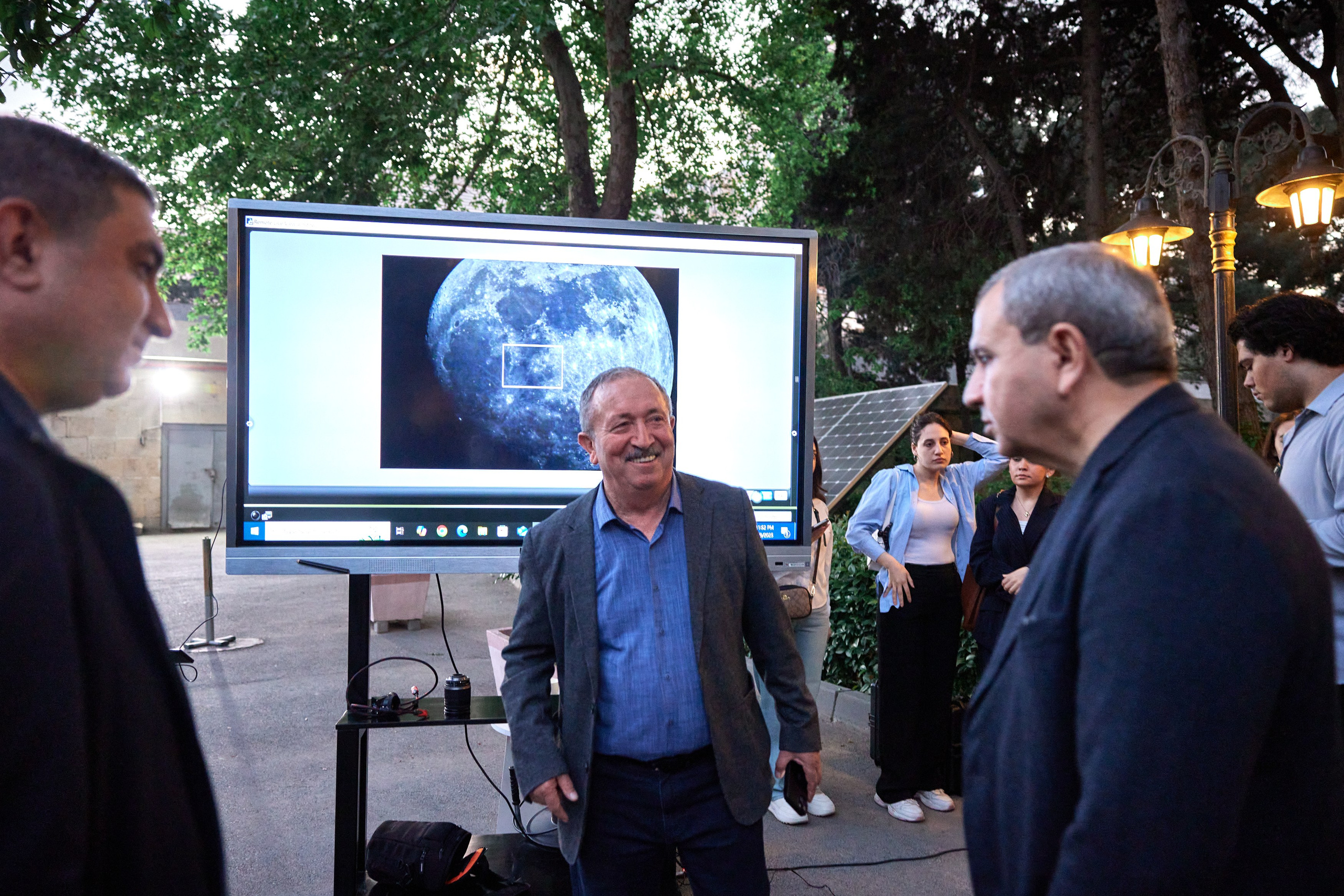 Bakı Dövlət Universitetində müşahidə axşamı. Həvəskar Astronomlar Cəmiyyəti — Astronomy.az