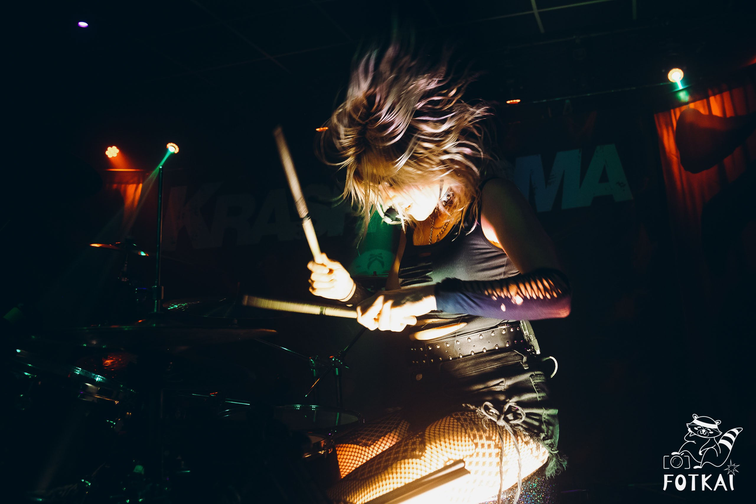 KrashKarma — фоторепортаж с концерта в Мурсии | Концертный фотограф Испания | FOTKAI