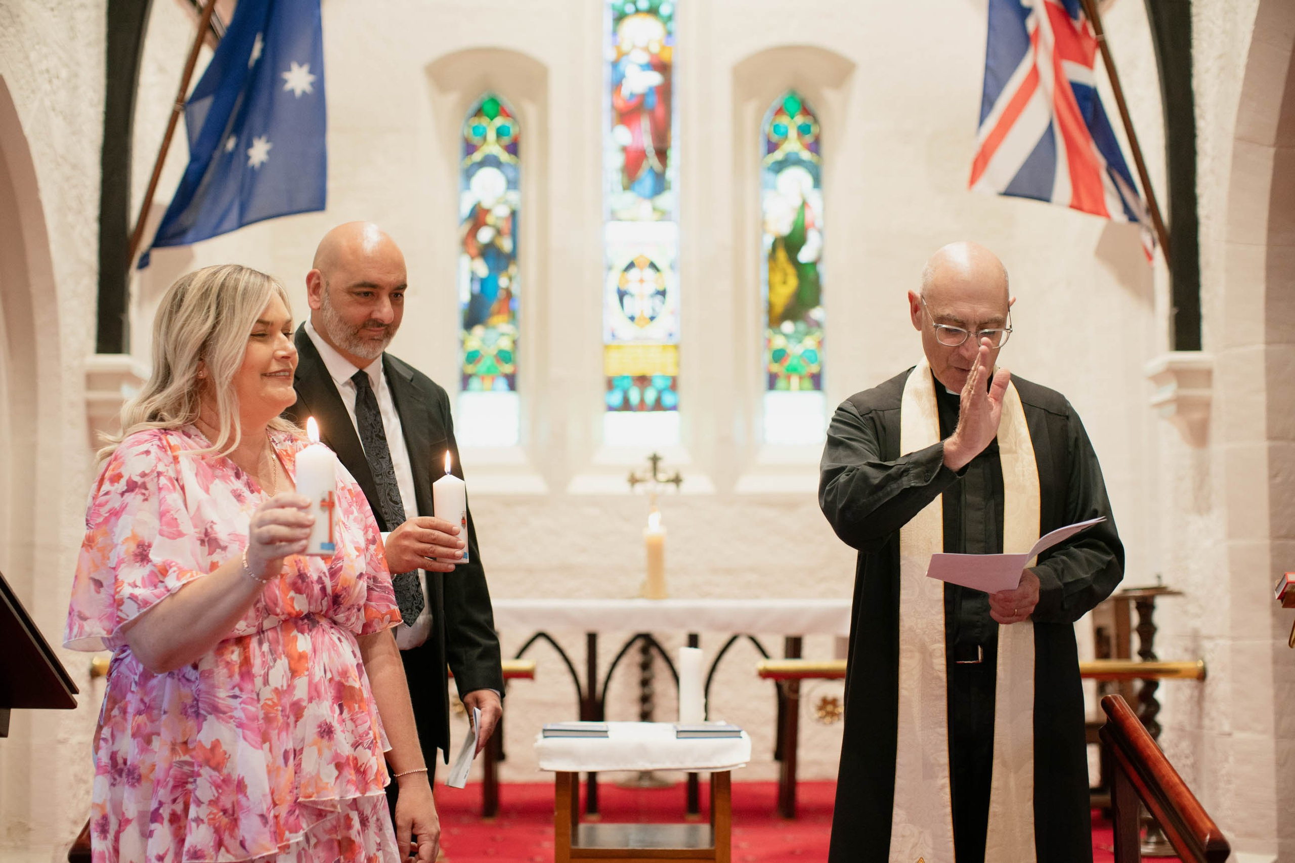 Christening Photography Sydney. Baptism photographer at St. Peter’s Anglican Church in Watsons Bay