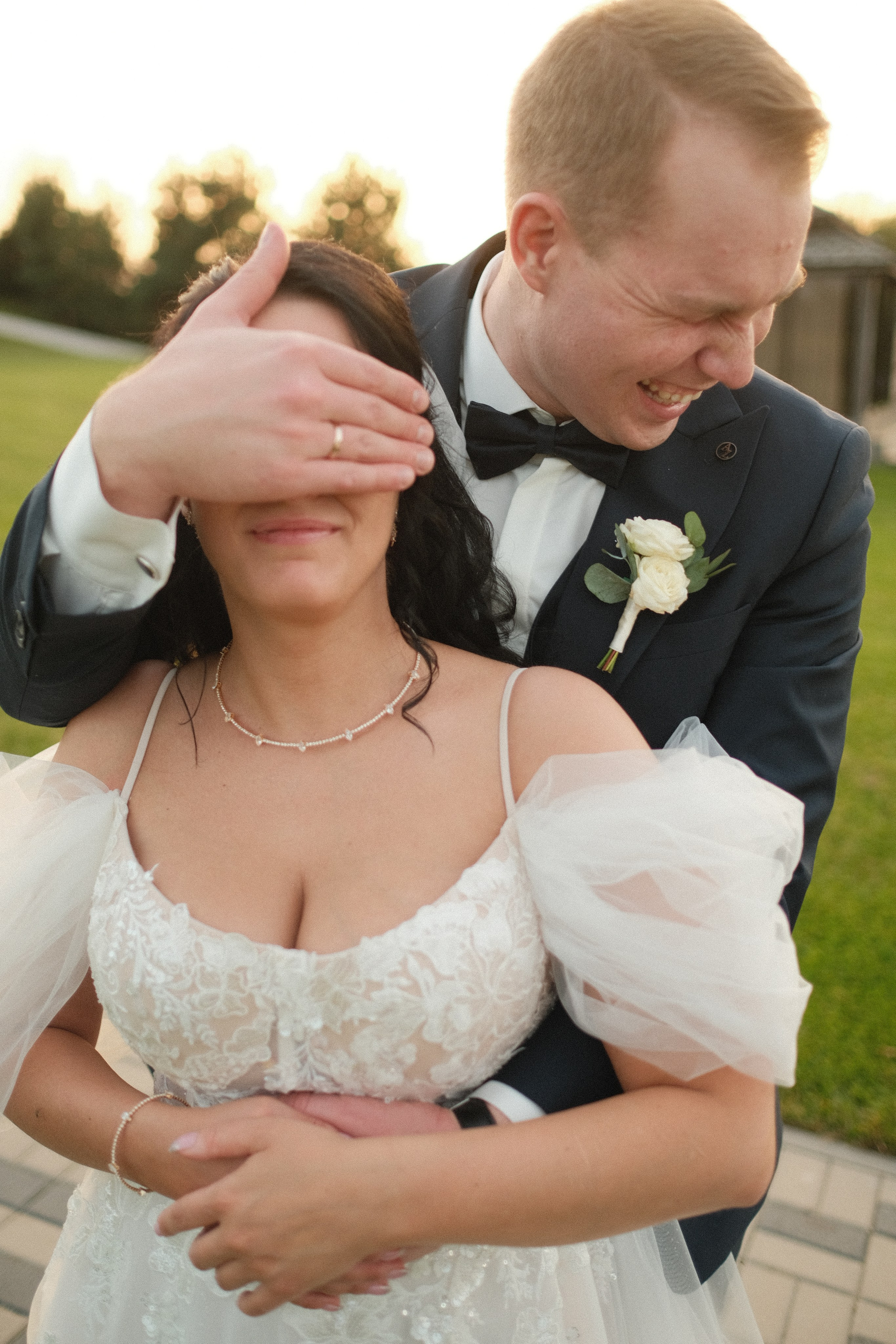 Wedding on Kodak Portra 400. Kāzu fotogrāfs Rīgā — Vjačeslavs Lučņenkovs