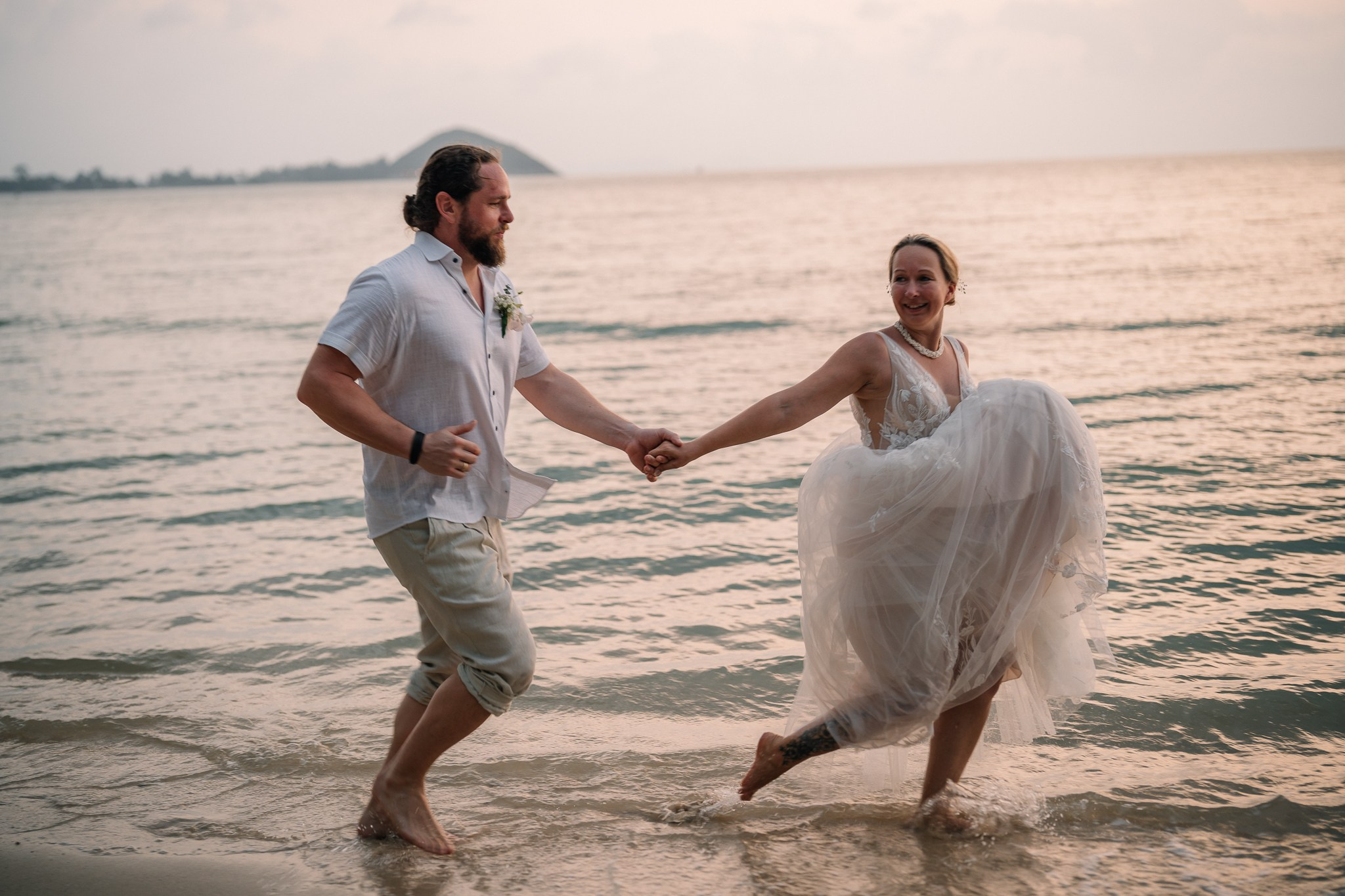 Buddhist + Western. Wedding on Koh Samui, Thailand