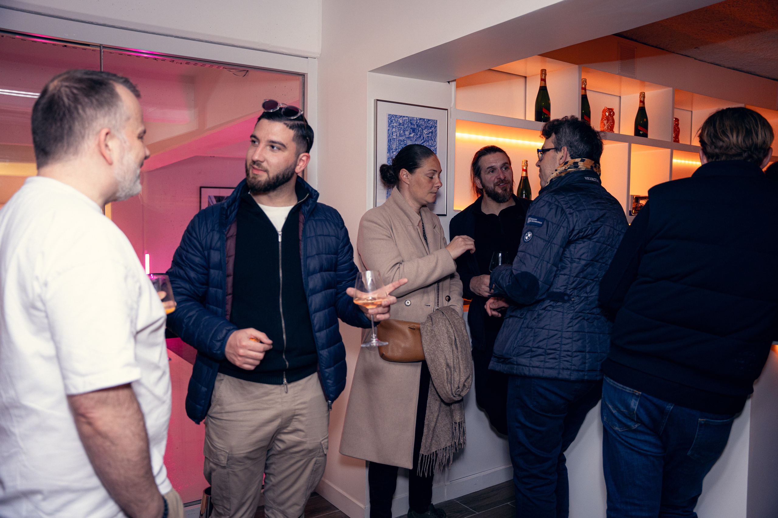 Soiree Padock33. Photographe de voitures à Paris — Vitalii Motruk