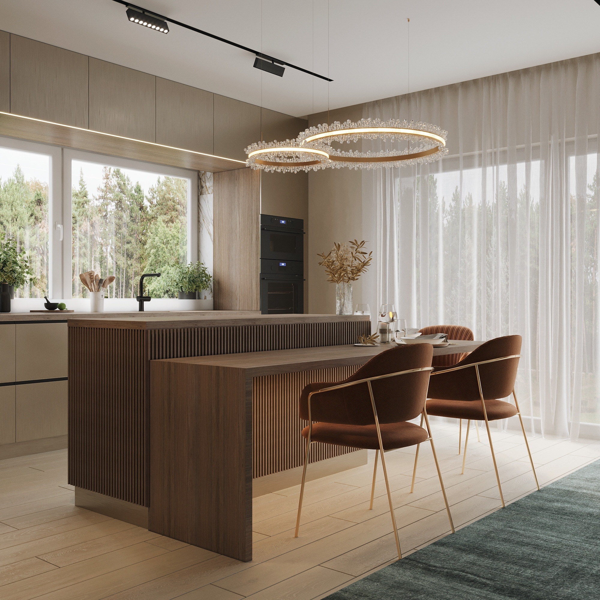 Interjera dizaina studija 4 Stūri