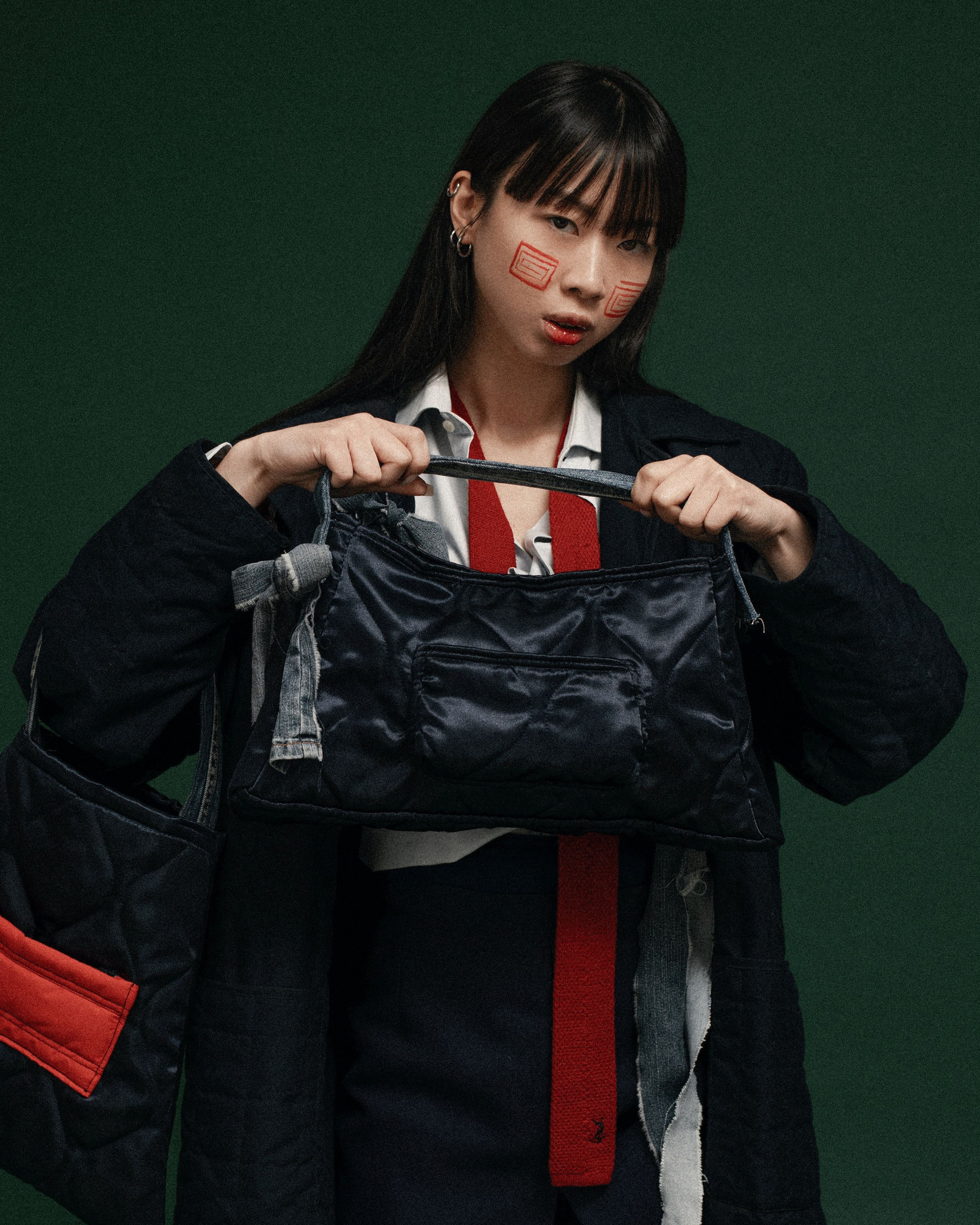 Garage Sale Bags & Accessories visual campaign. Aura Studio / co-design space