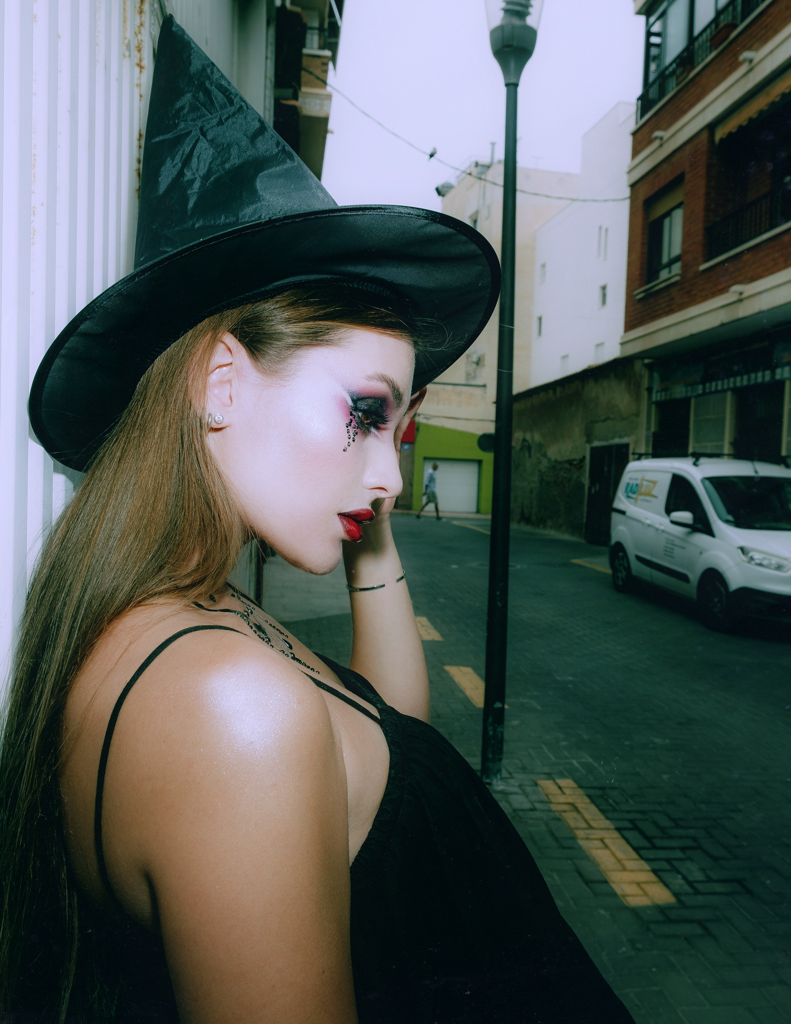 Stylish Halloween photoshoot in Alicante, Torrevieja — Photographer Andrey Lukovnikov