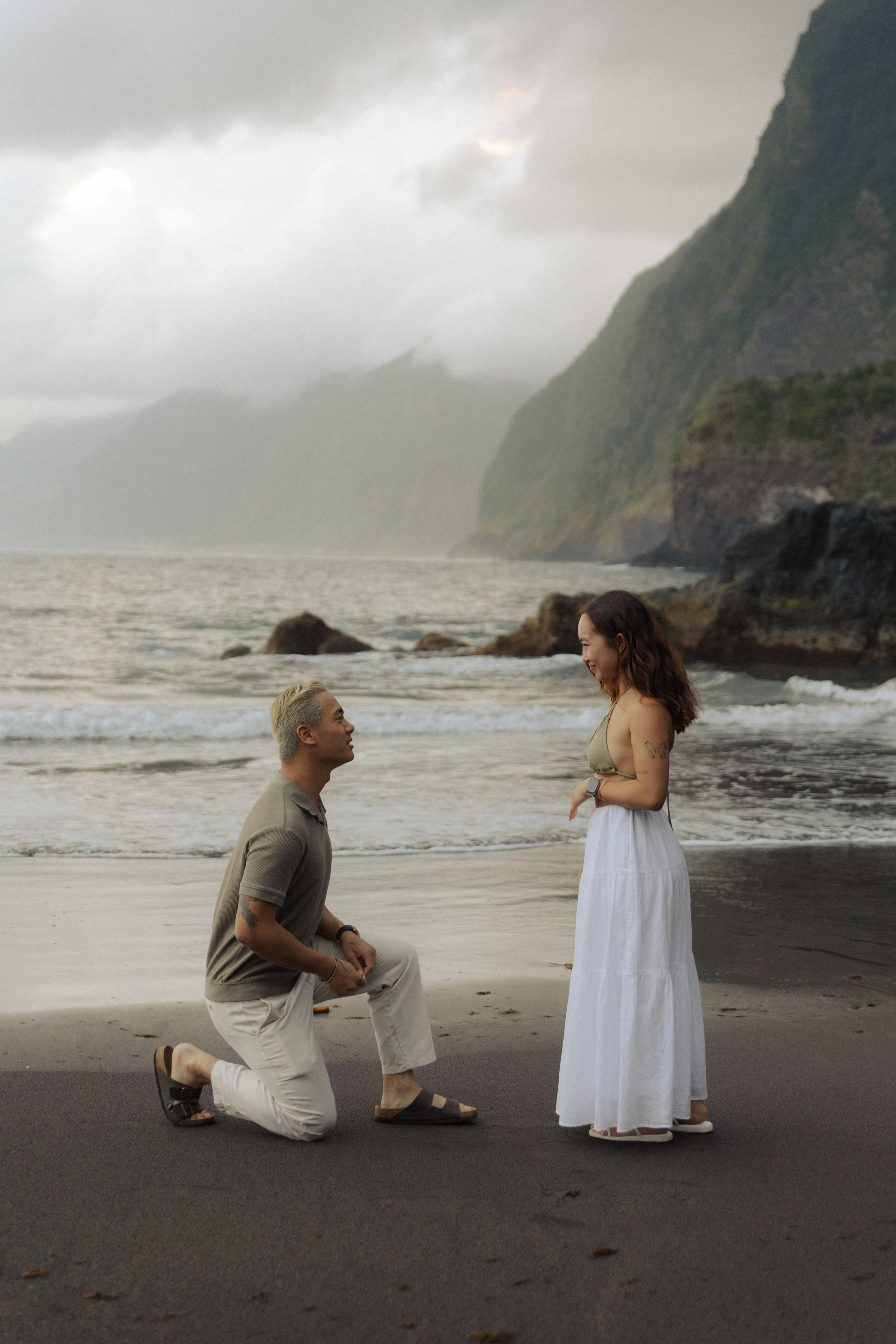 Dream Proposal at Seixal Beach — Romantic Getaway in Madeira. Wedding photographer and videographer based in Timisoara, Romania
