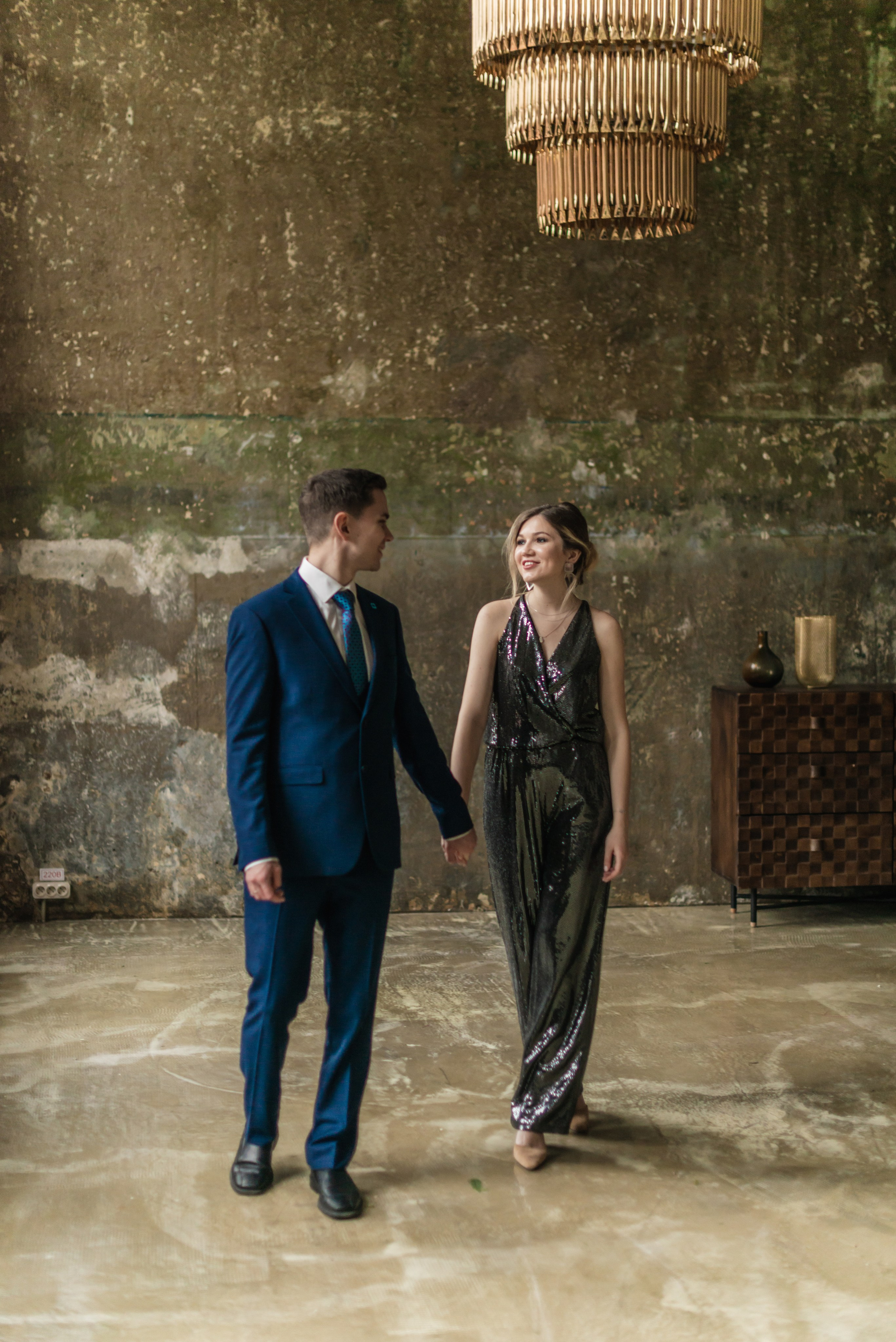 Новогодняя романтическая фотосессия для пары в студии. FOTÓGRAFO MÉXICO QUINTANA ROO