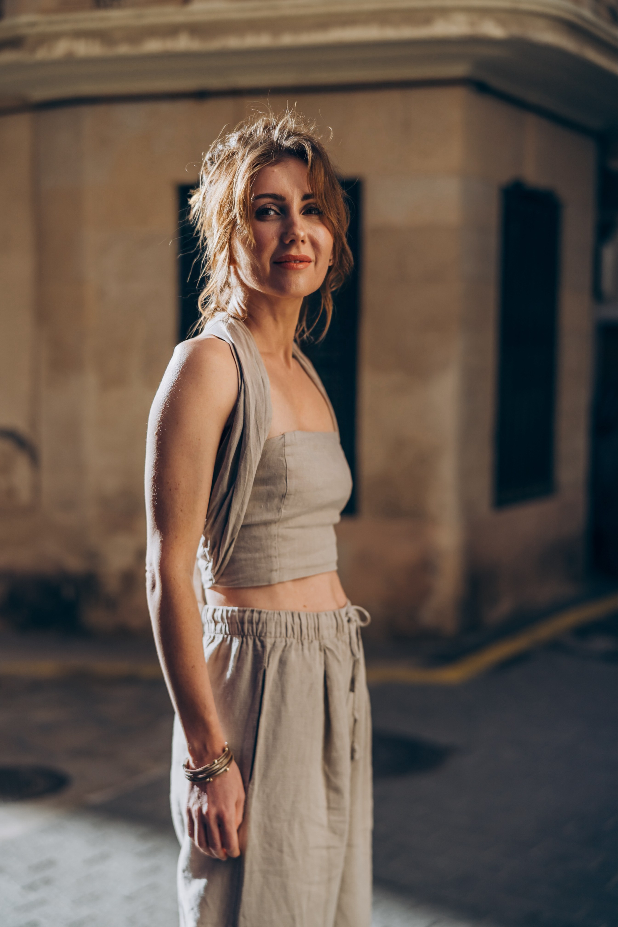 The soul explores the world. Photoshoot. Photographer in Mallorca