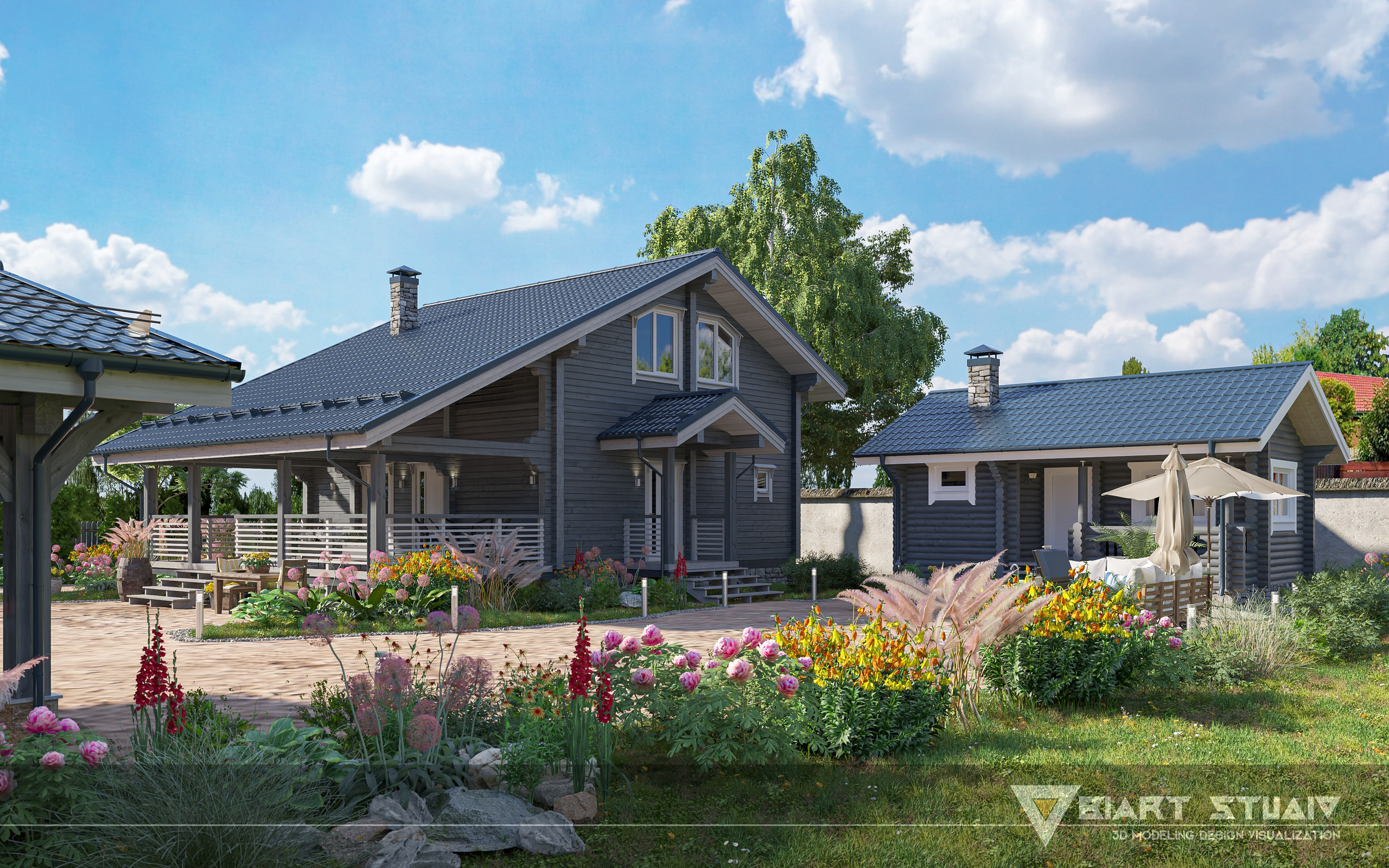 Архитектурная визуализация. Дизайн и визуализация