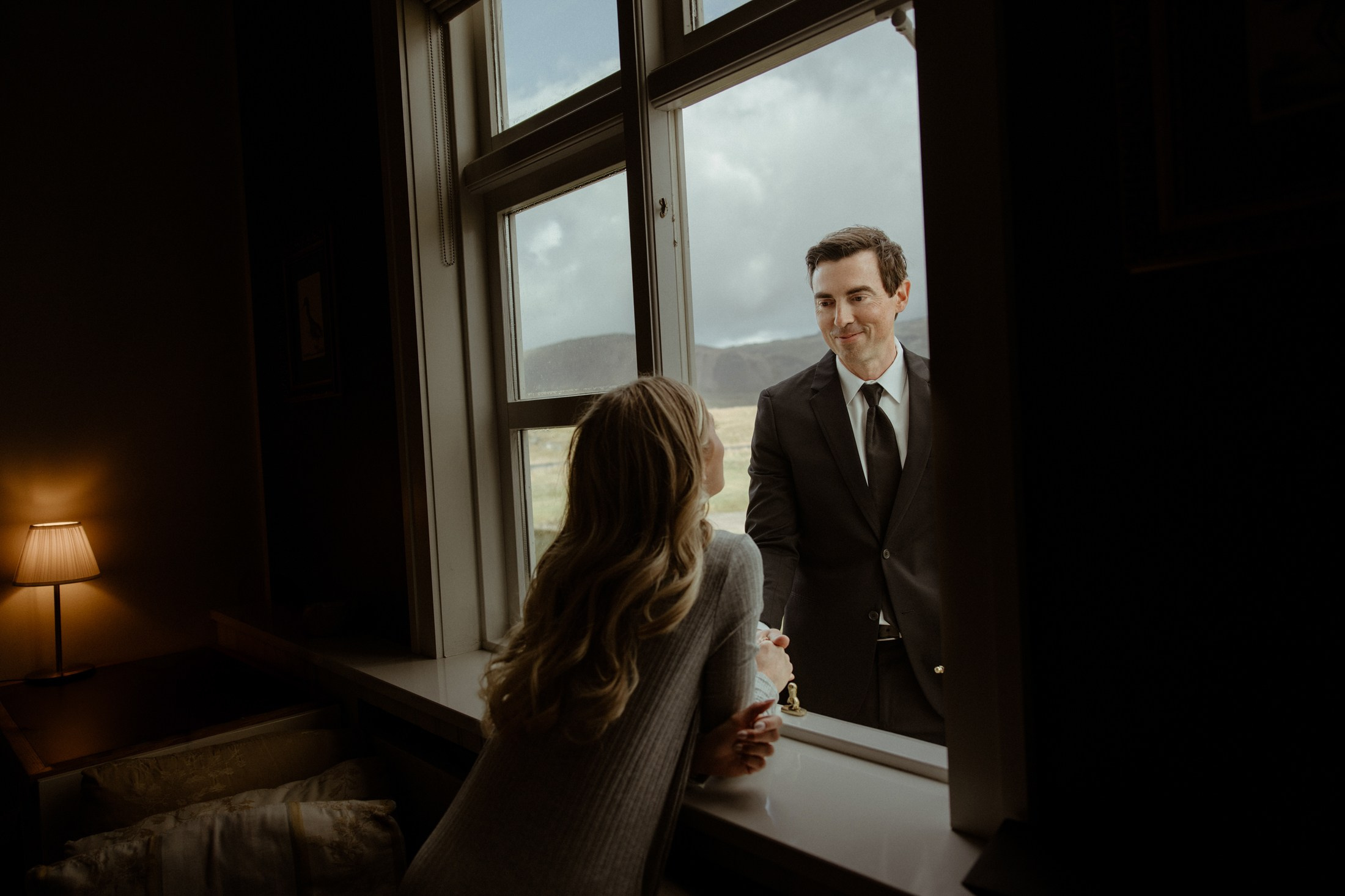 Iceland elopement at Budir Black Church | Snæfellsnes wedding by Iceland elopement photographer & videographer. Iceland elopement photographer & videographer