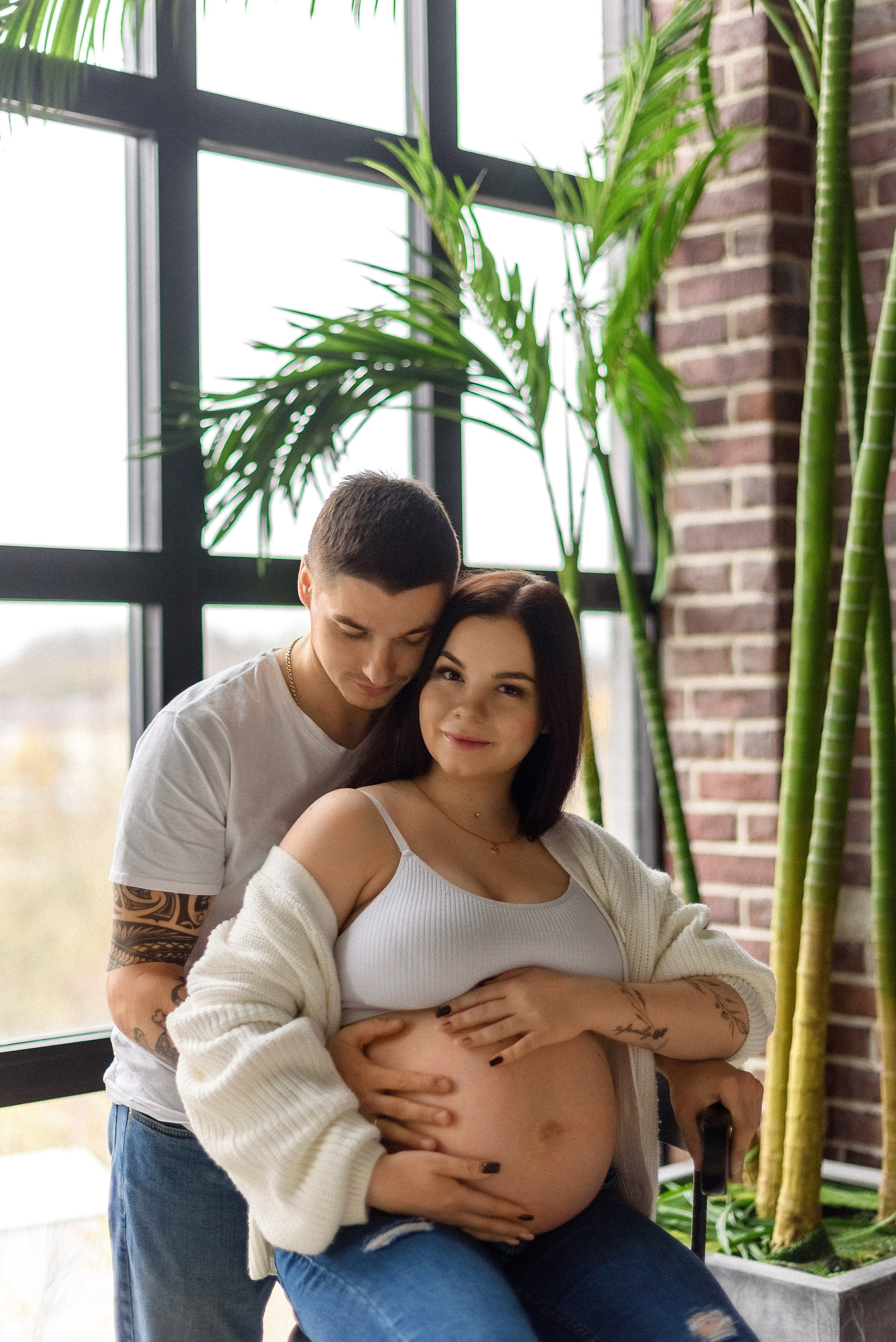 Ожидание. Евгения и Влад. Семейный фотограф и фотограф новорожденных в Вильнюсе Ирина Беленкевич