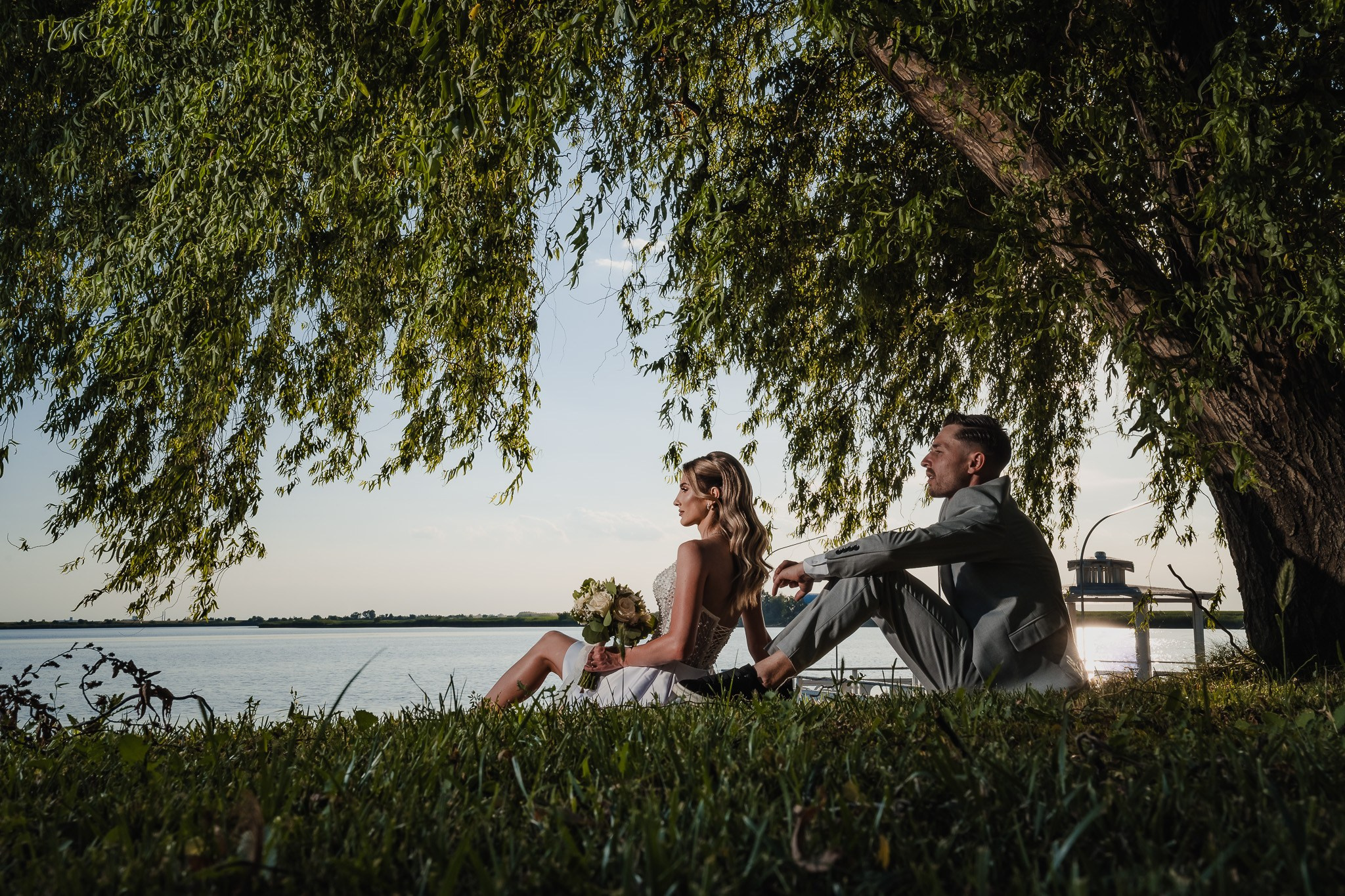 Elena & Mihai — Cununie civilă la lacul Iezer, Slobozia
