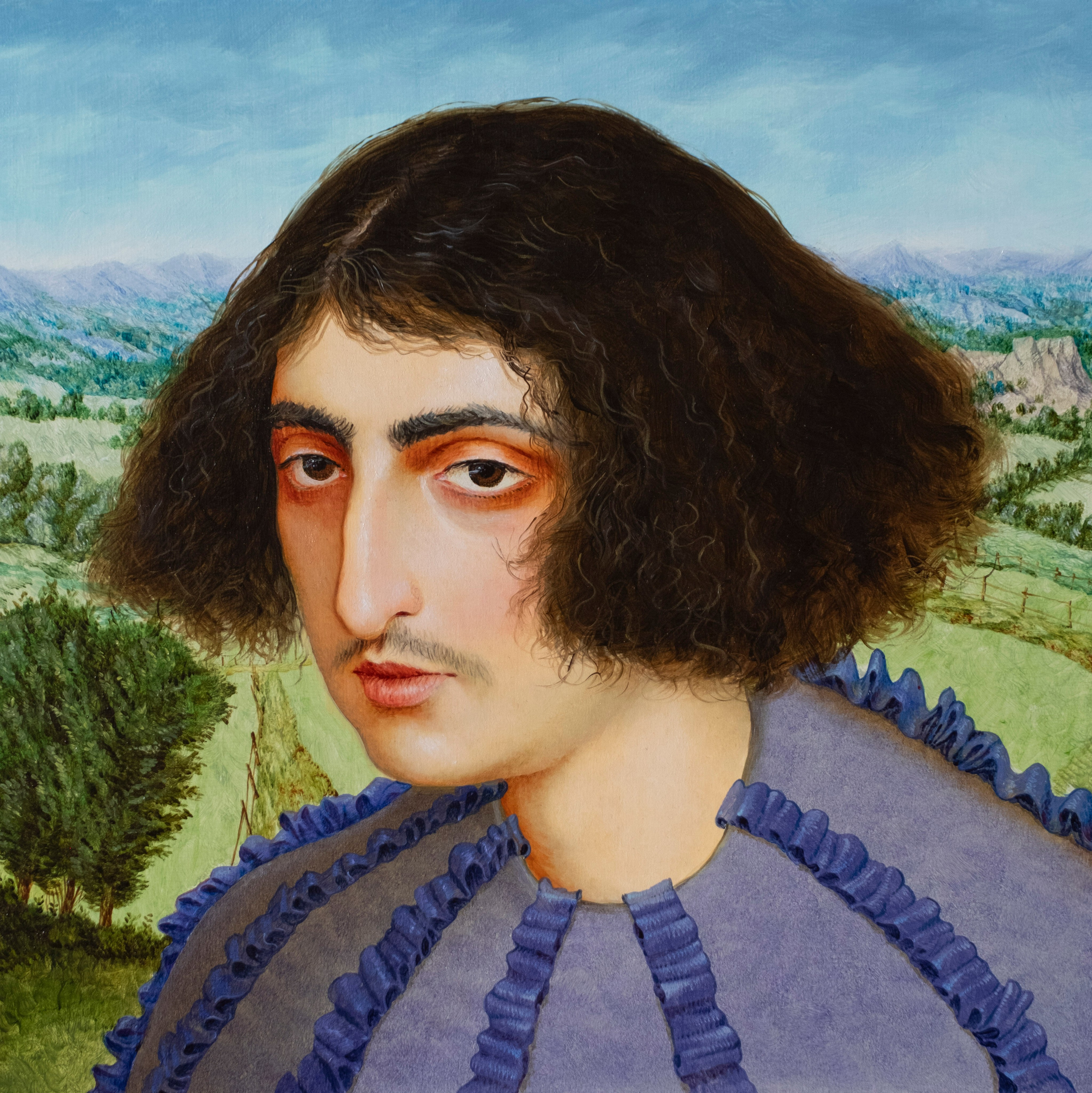 Lilac portrait. Paul Rog