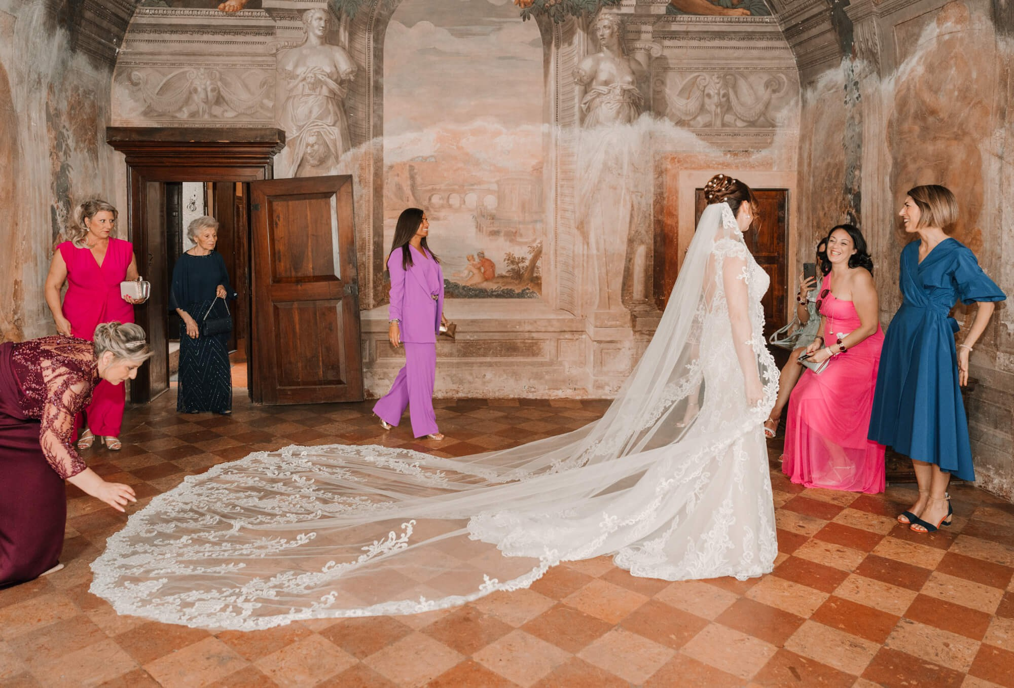 Boda en Villa Godi Malinverni, Vicenza | El Velo Blanco. El Velo Blanco I Fotógrafos de Bodas