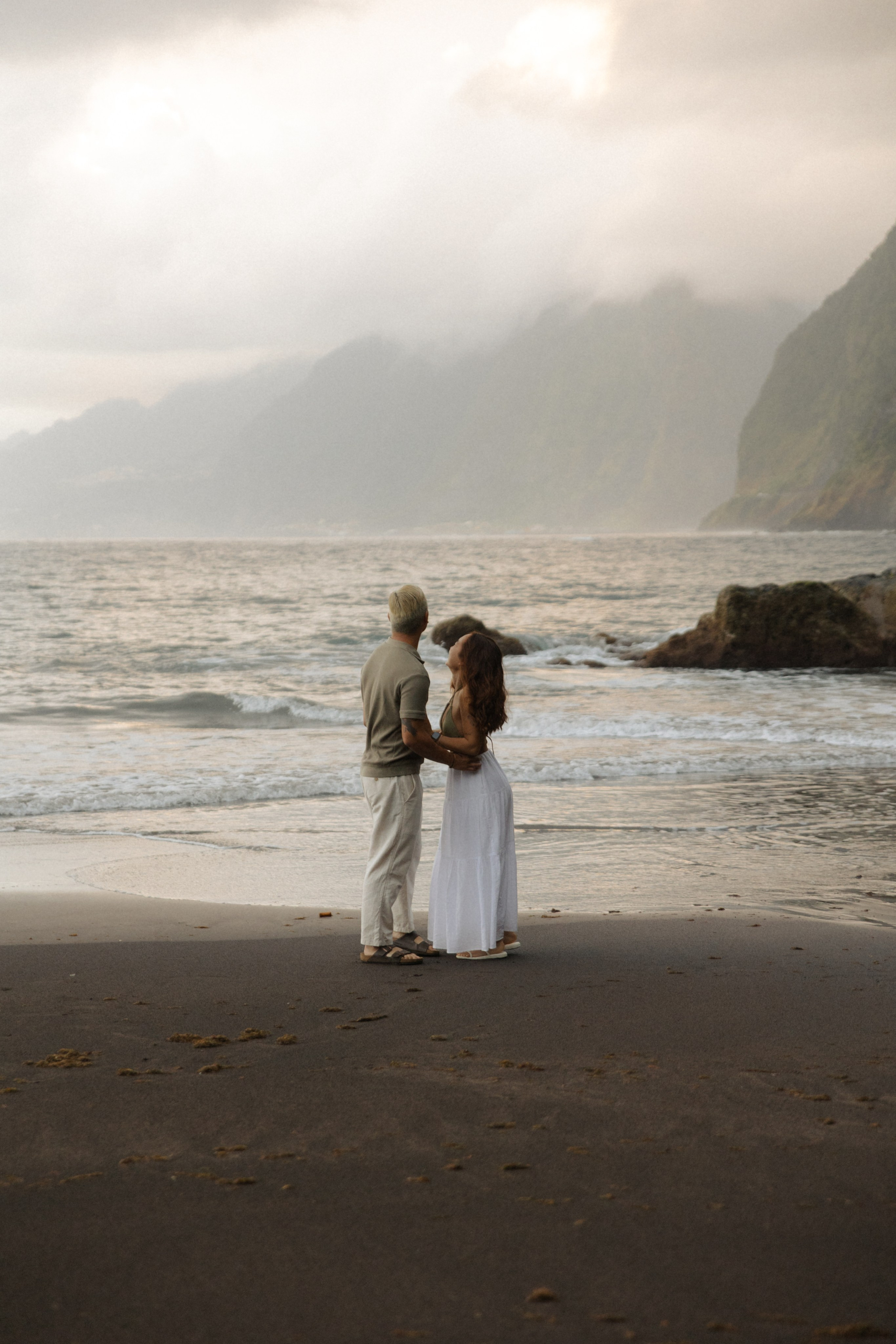 Dream Proposal at Seixal Beach — Romantic Getaway in Madeira. Wedding photographer and videographer based in Timisoara, Romania
