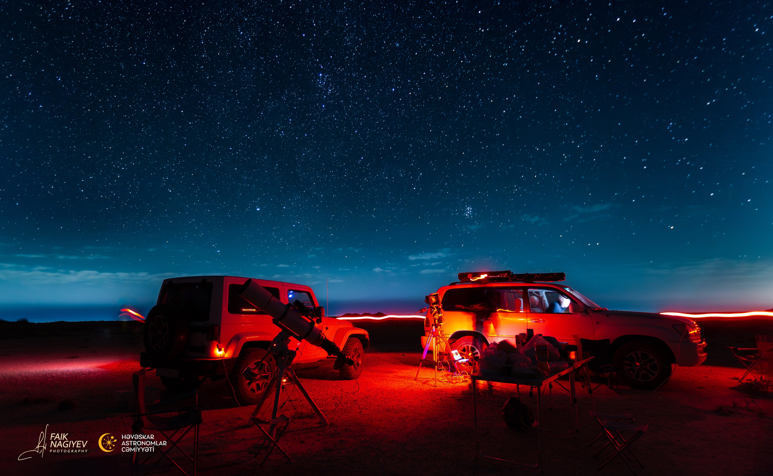 Astrokamp — Xızı, Dübrar. 2200m. Həvəskar Astronomlar Cəmiyyəti — Astronomy.az