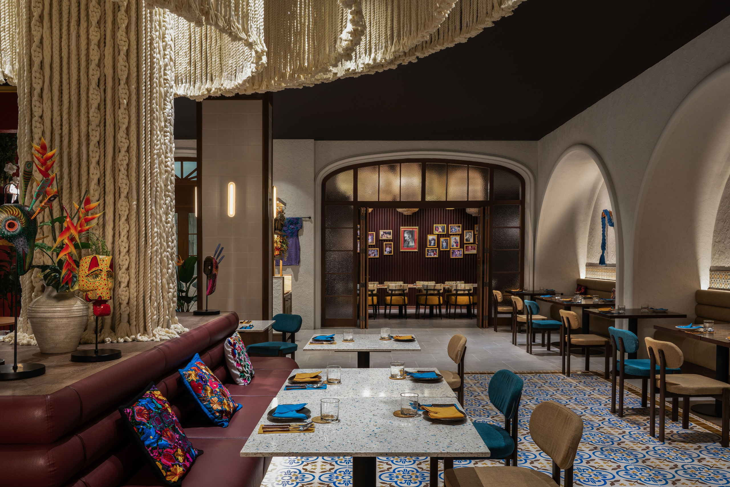 Ресторан Macaria Bangkok. Interior photographer in Phuket | Perelude Interior