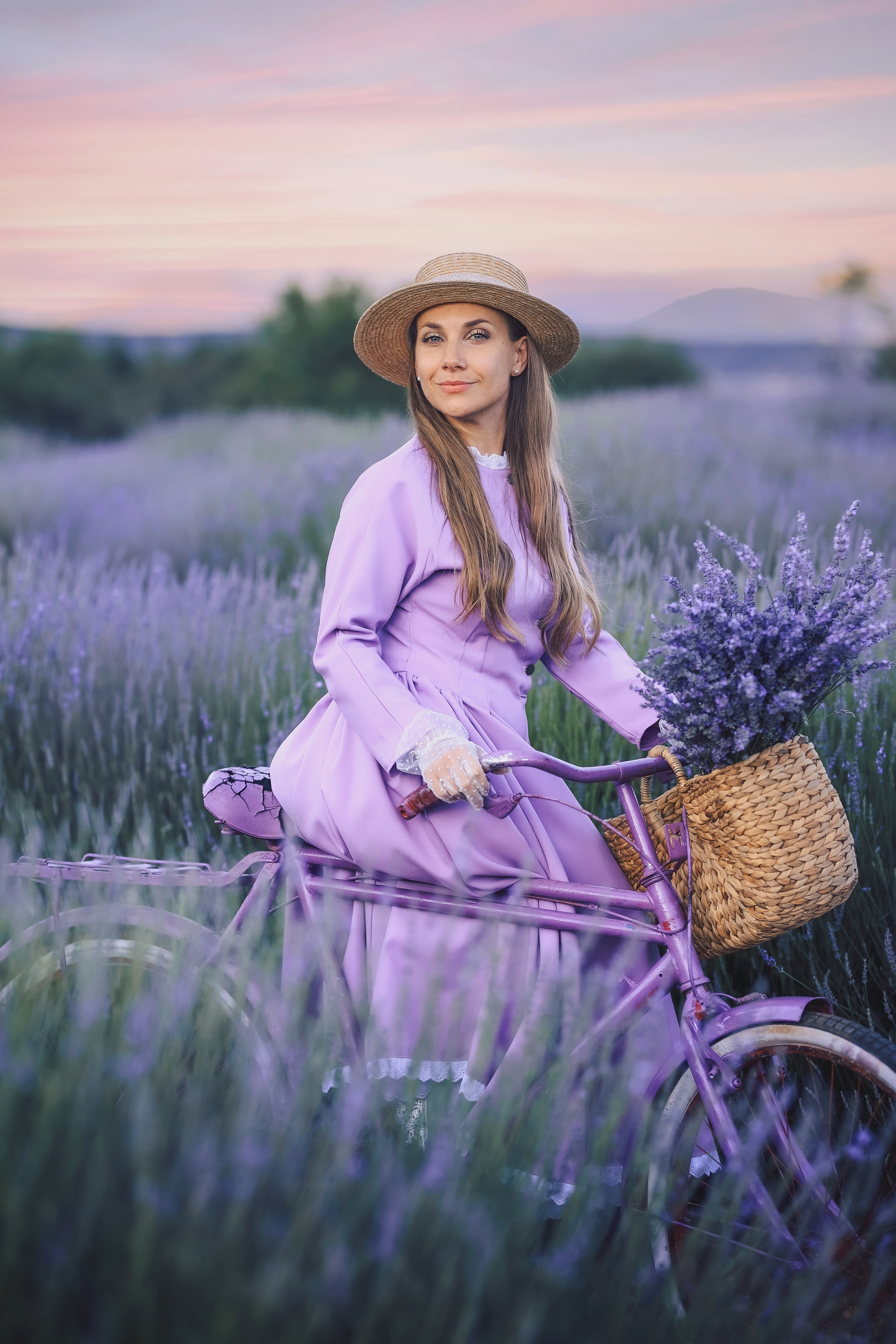 Lavender fields in Turkey. Photographer in Turkey, Antalya, Kemer, Belek, Side, Kas, Fethiye
