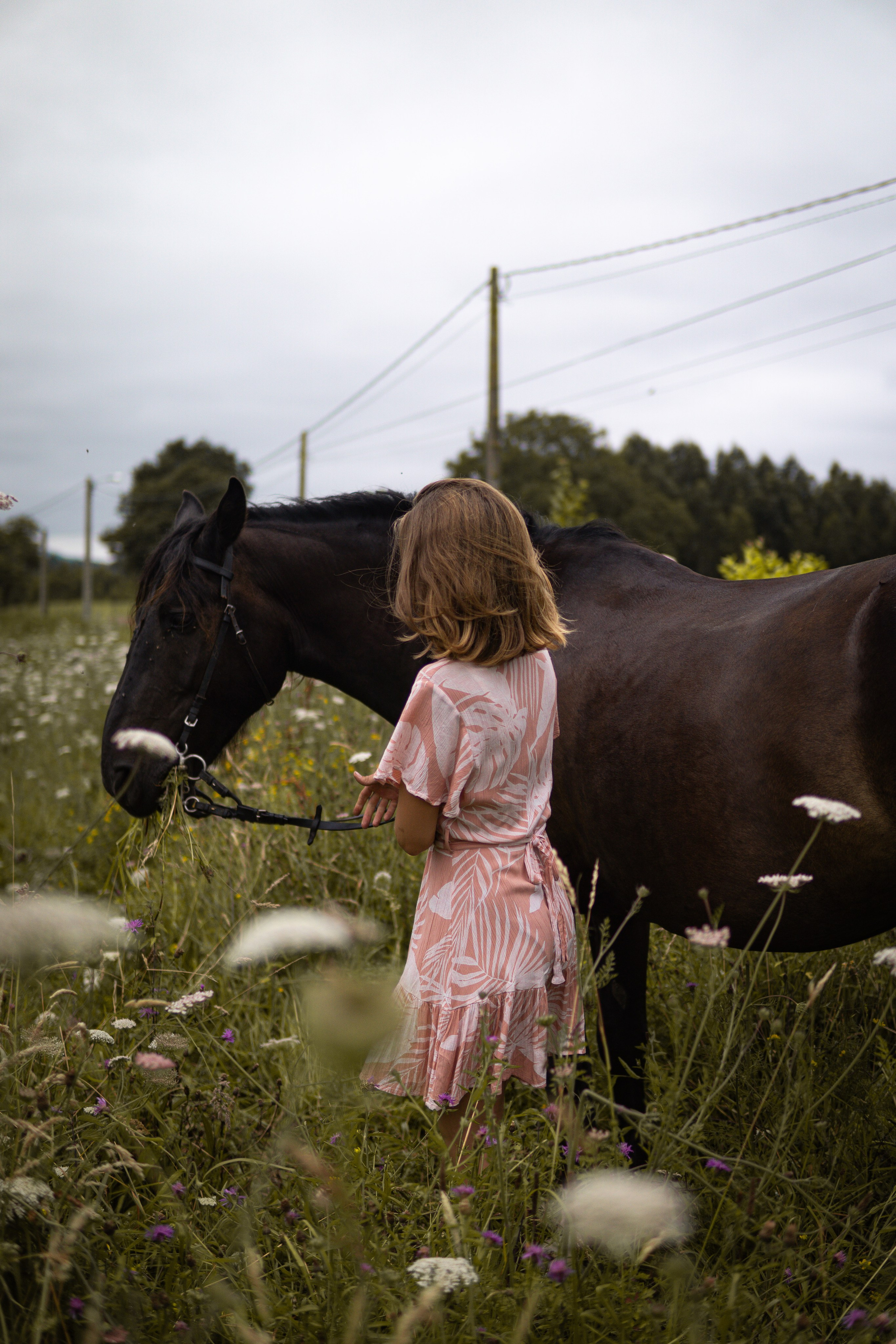 Kate and Her Horse: Portrait Photography in Asturias, Spain