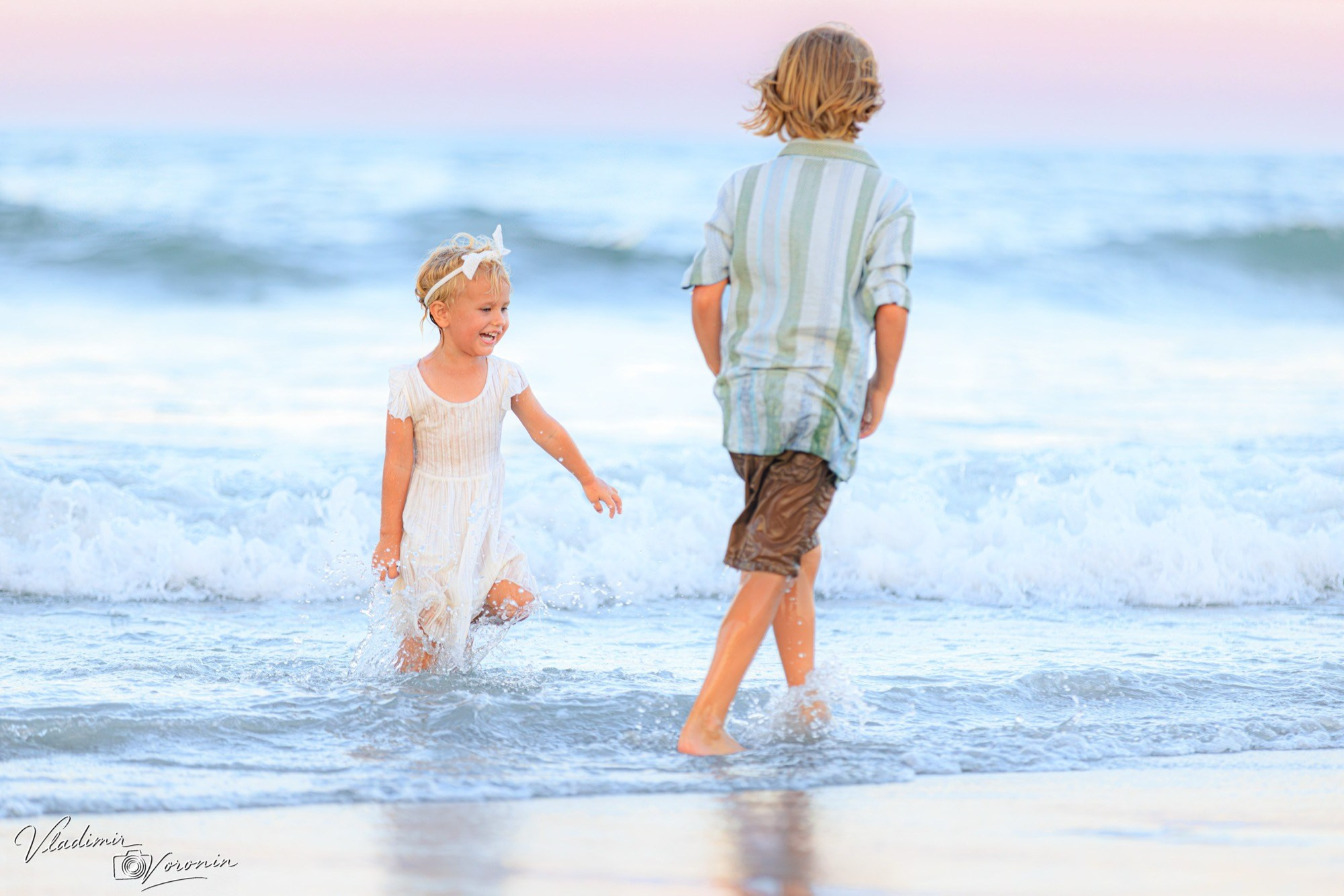 Family Portrait Photography in St. Augustine | Vladimir Voronin and Son