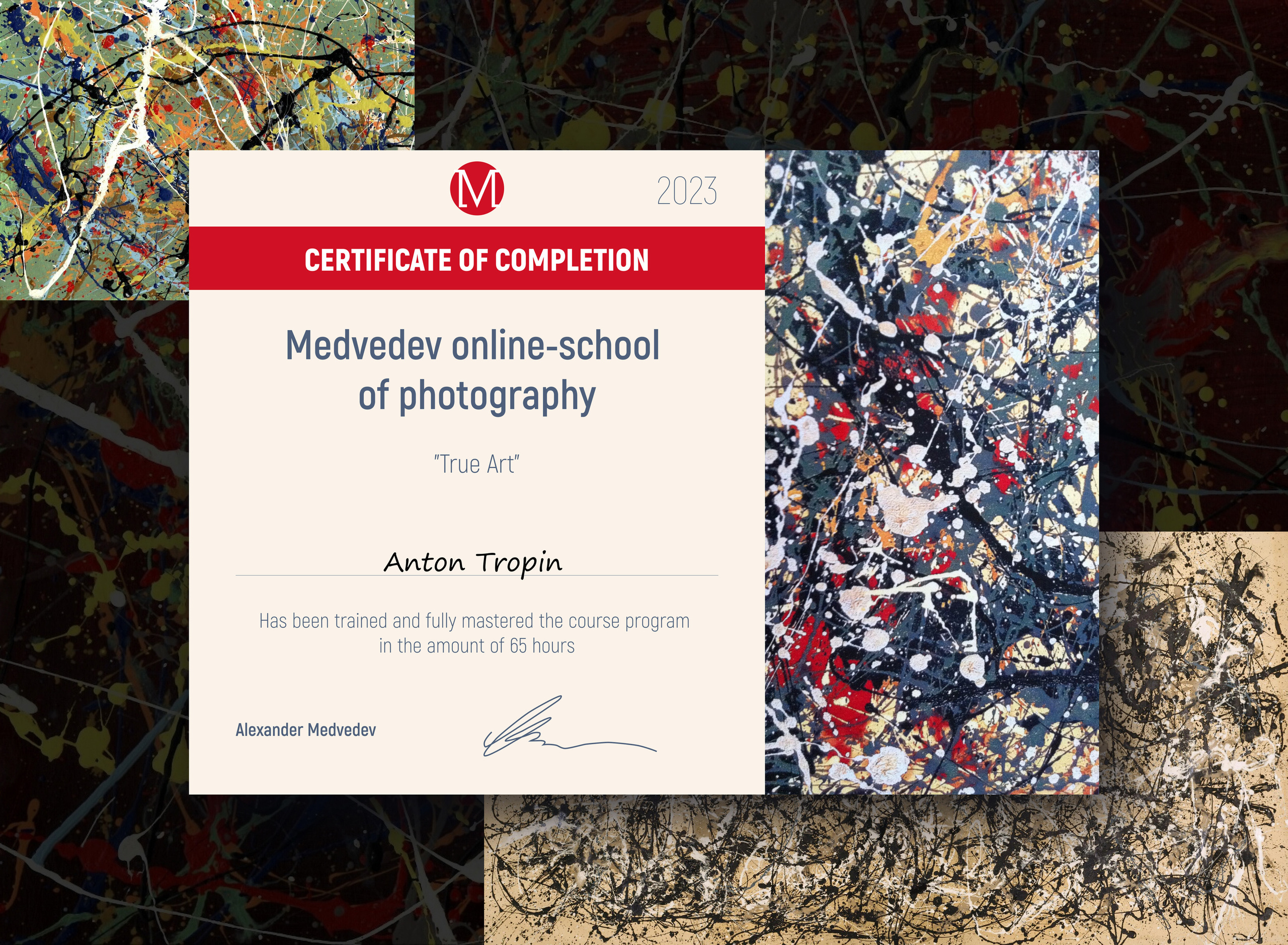 Certificates. Portree fotograaf Tallinnas