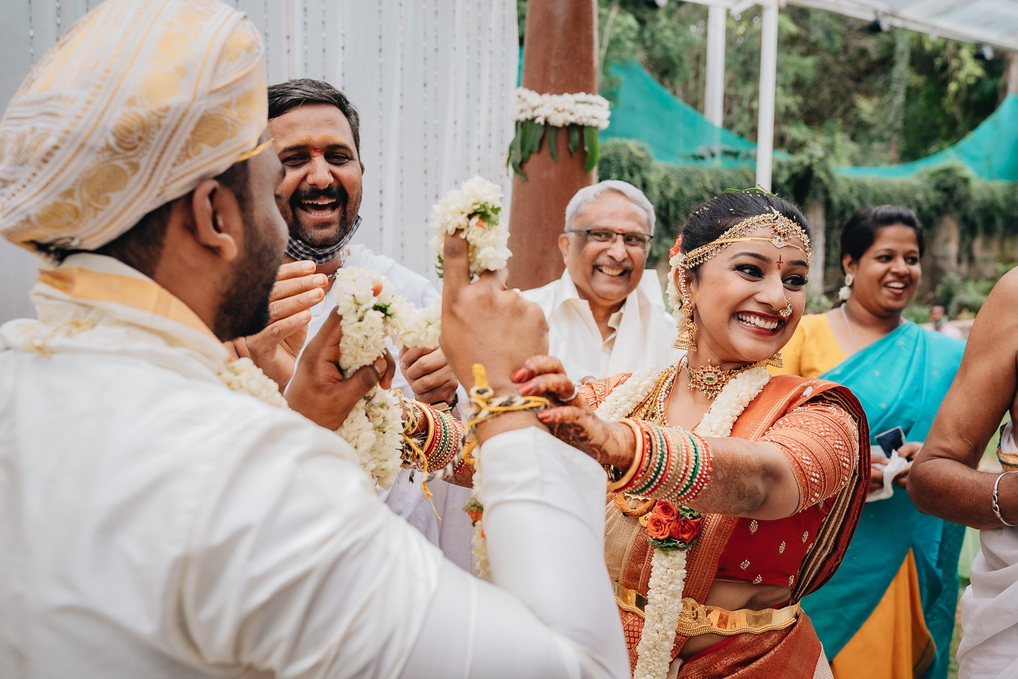 Traditional Telugu Wedding Photography Bangalore | Le Roma Gardenia