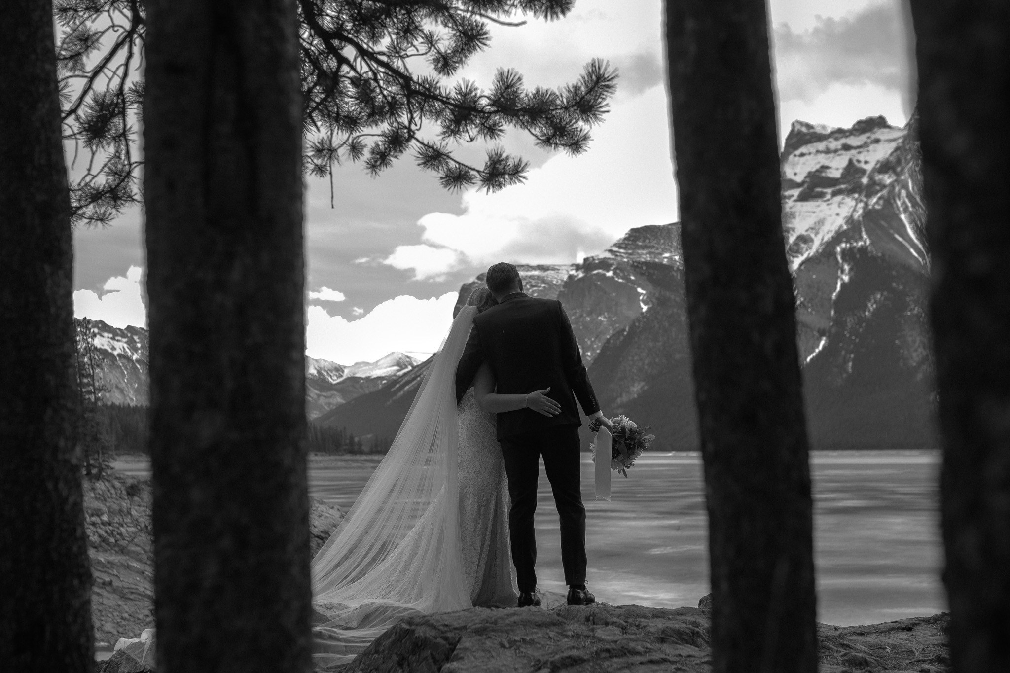 D&K Wedding day in Banff, Alberta 2024. Wedding and family photographer in Calgary Kate Beliaeva