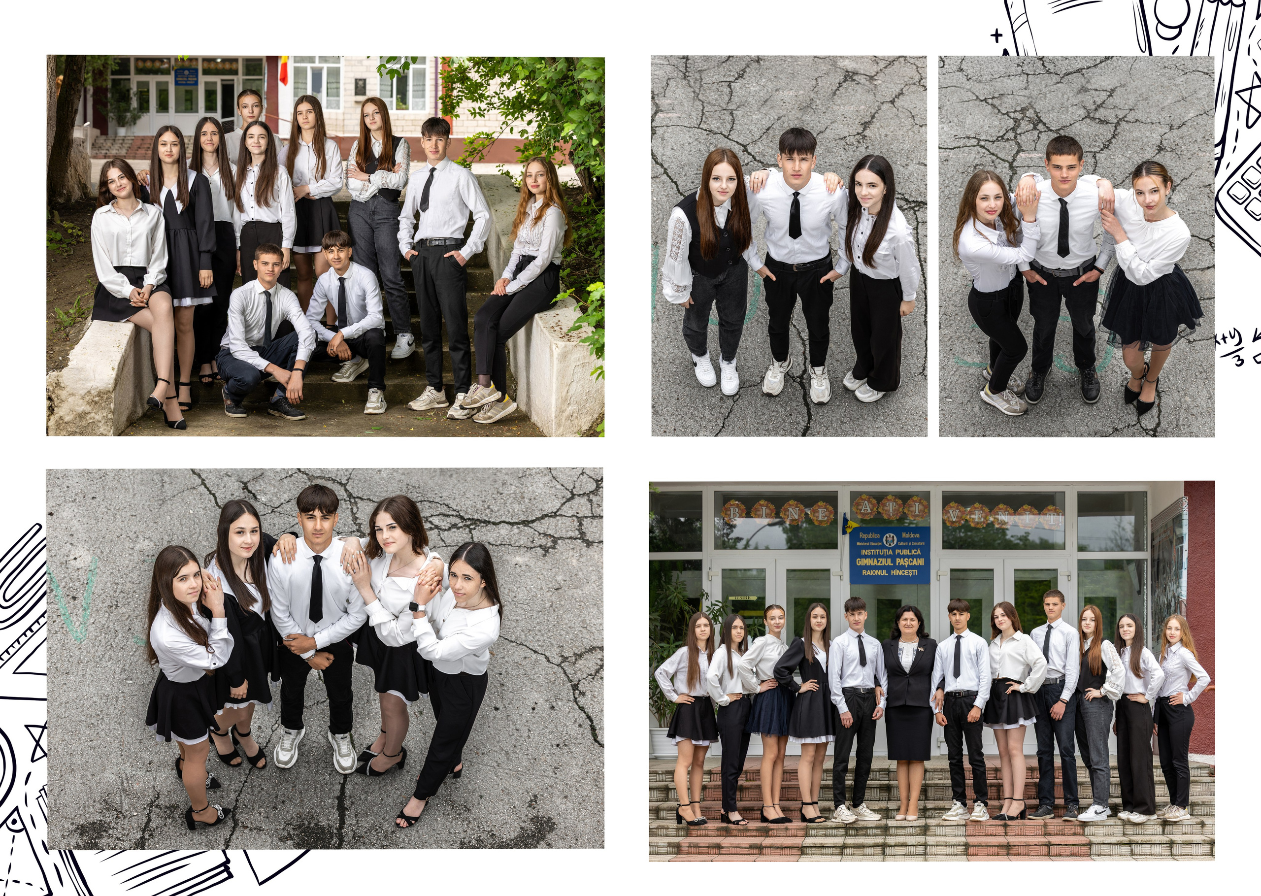 Albume de absolvire: gradinita, gimnaziu, liceu. Venete in Moldova