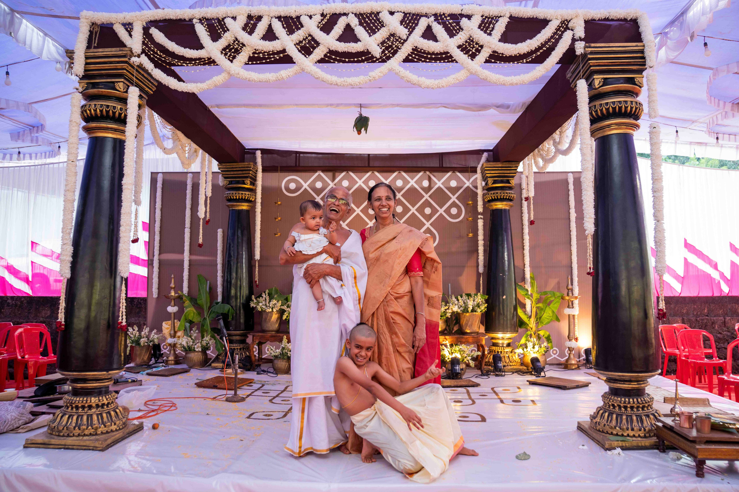 Every corner, all at once — Samanyu’s Upanayana. Documentary Wedding Photo & Film Studio | Truly Yours