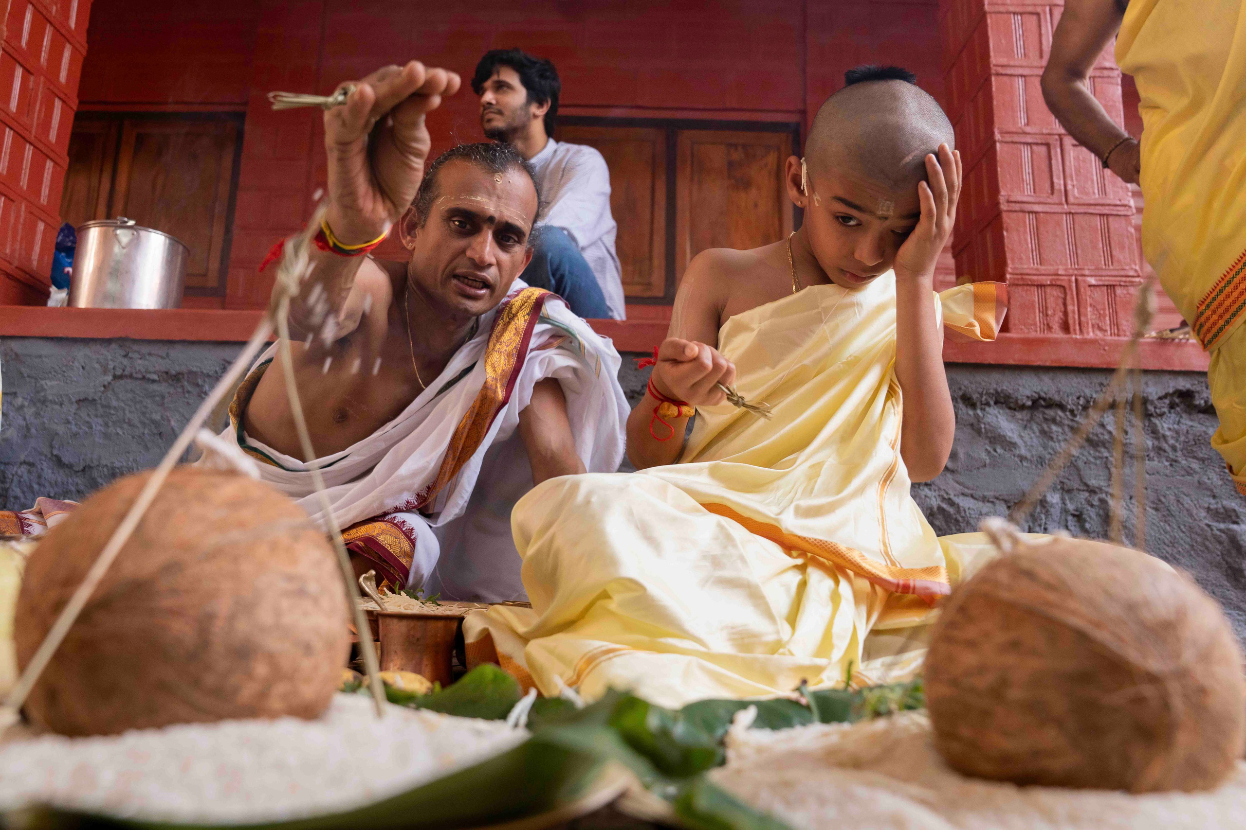 Every corner, all at once — Samanyu’s Upanayana. Documentary Wedding Photo & Film Studio | Truly Yours