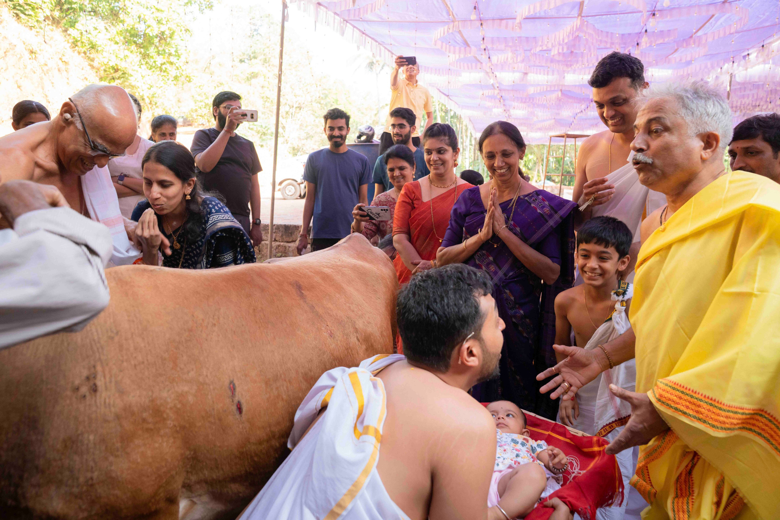 Every corner, all at once — Samanyu’s Upanayana. Documentary Wedding Photo & Film Studio | Truly Yours