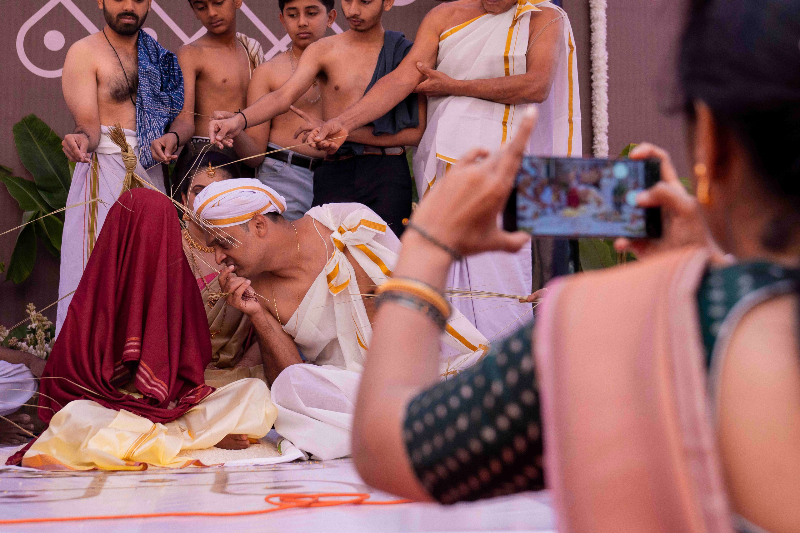 Every corner, all at once — Samanyu’s Upanayana. Documentary Wedding Photo & Film Studio | Truly Yours
