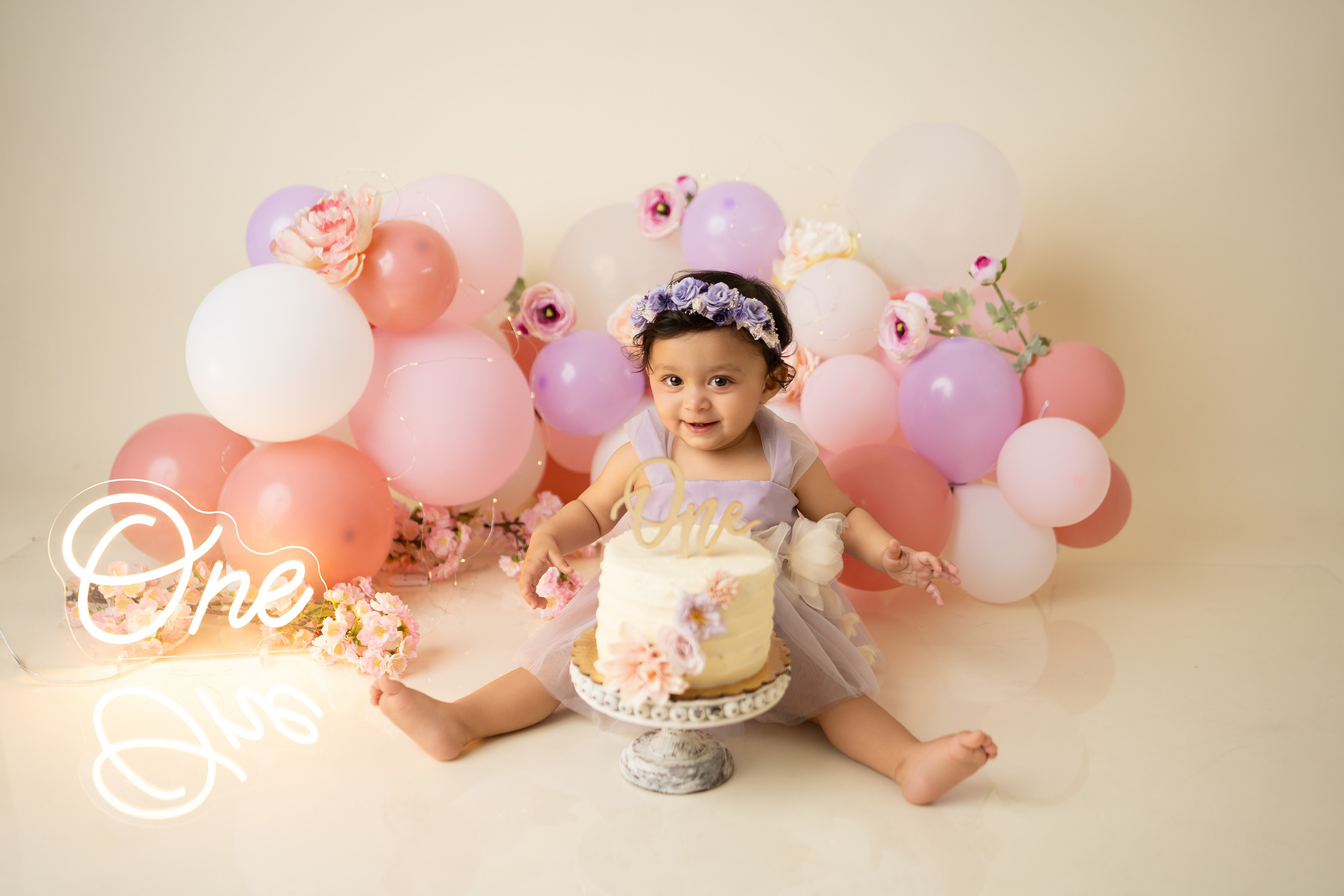 Cake Smash / First Birthday. Maternity, family and newborn photography in San Francisco Bay Area