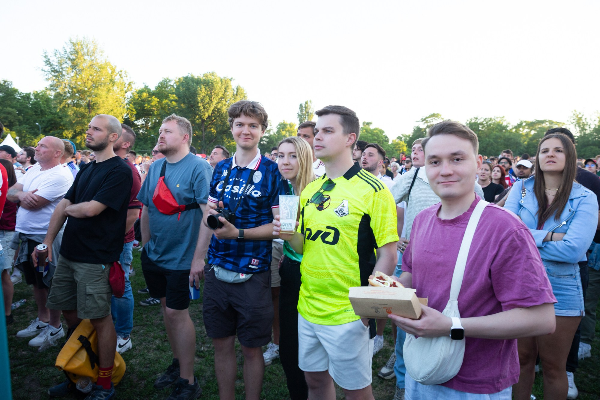 UEFA Champions League Final. Arsenal vs PSG. Budapest 2026. Arsenal Fan Zone. Photographer in Budapest — Yura Knyazev