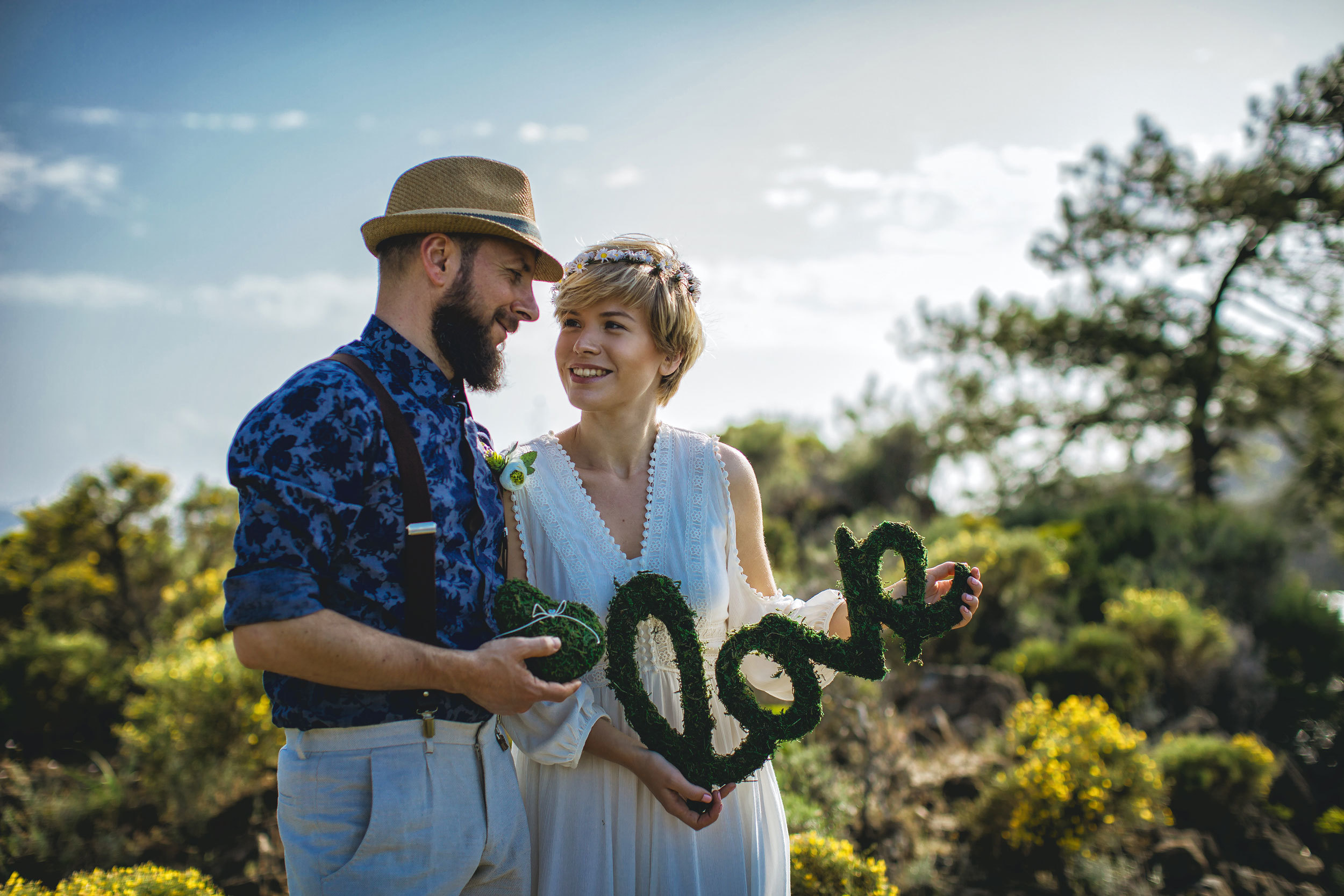 Outdoor wedding photo session on the wild rocky beaches of Amazon. Julia Ganch I Fashion Wedding Photography I Cappadocia Turkey