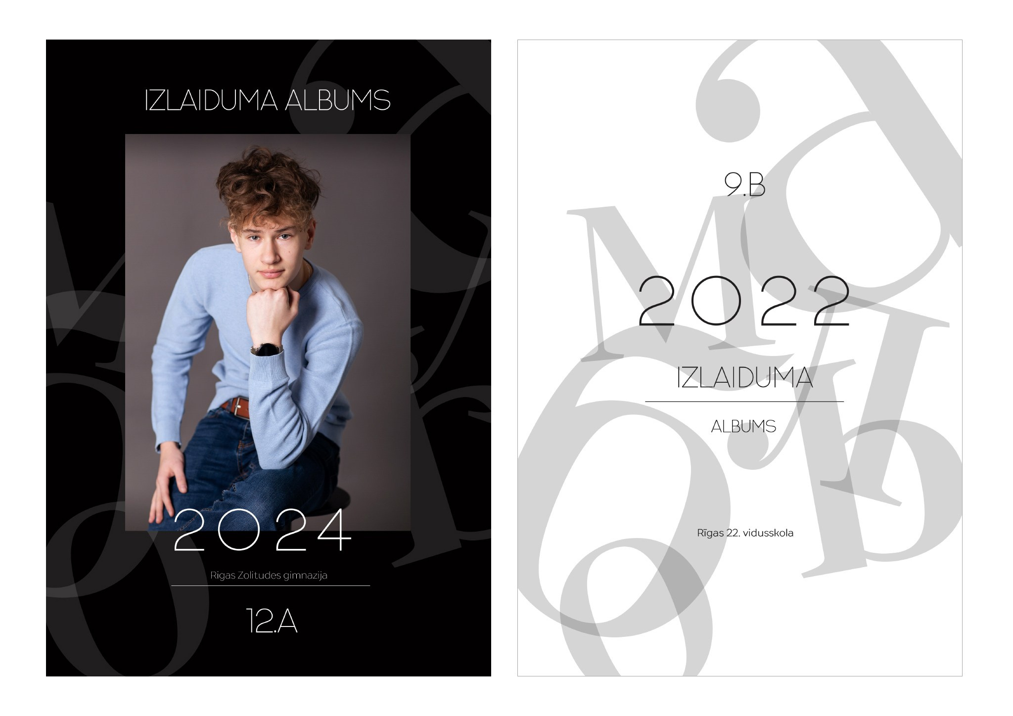DIZAINS. Izlaiduma albumi Latvijā | Schoolalbum.lv