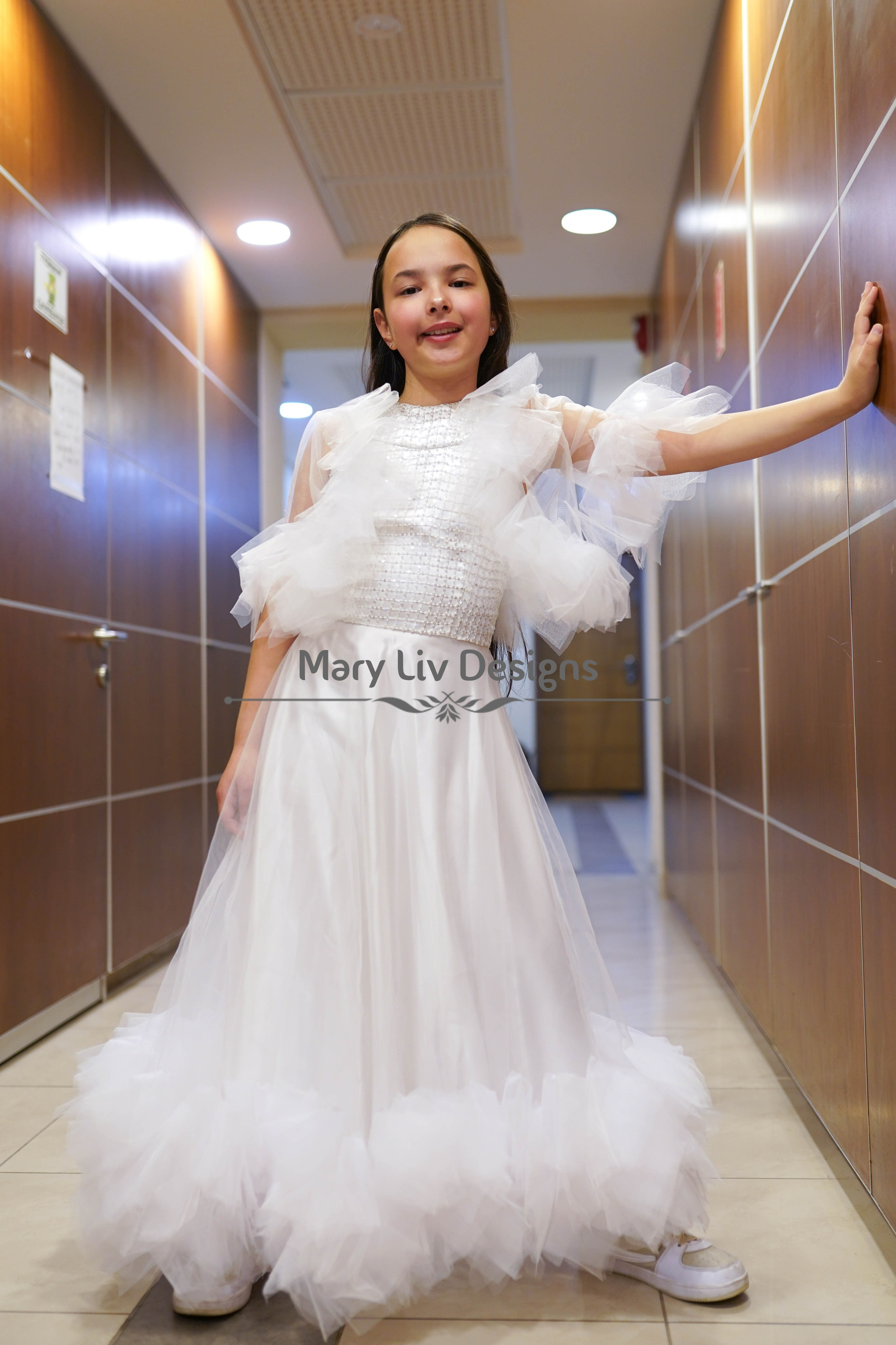 שמלה " Amanda “. מרי ליב, מעצבת שמלות בתפירה אישית